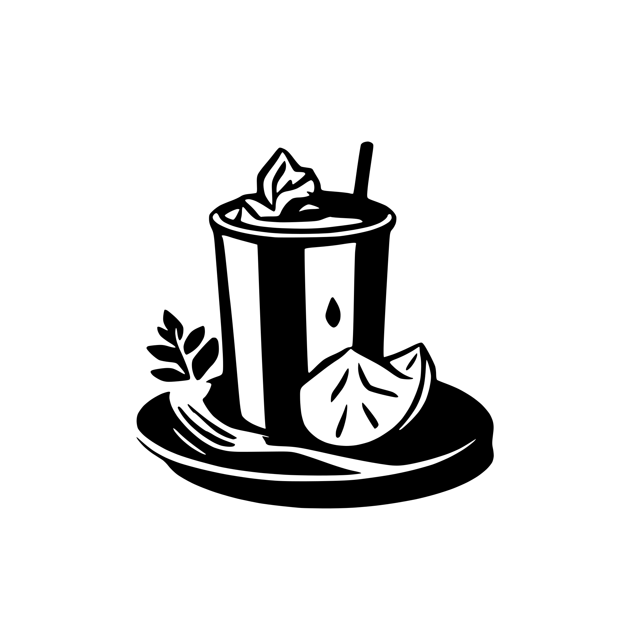 AI-generated SVG of a food waste