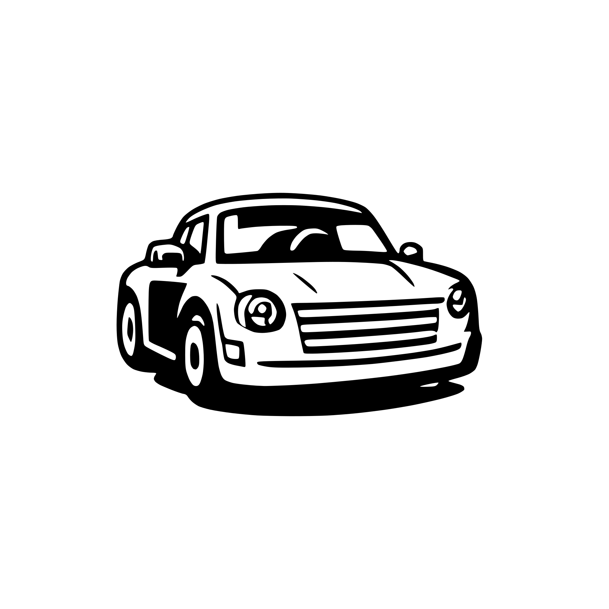AI-generated SVG of a car wash