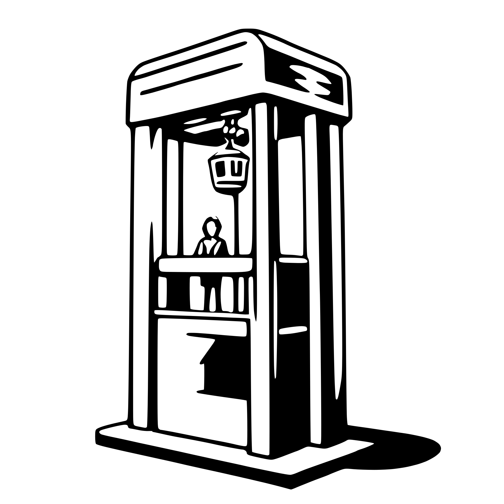 AI-generated SVG of a lift