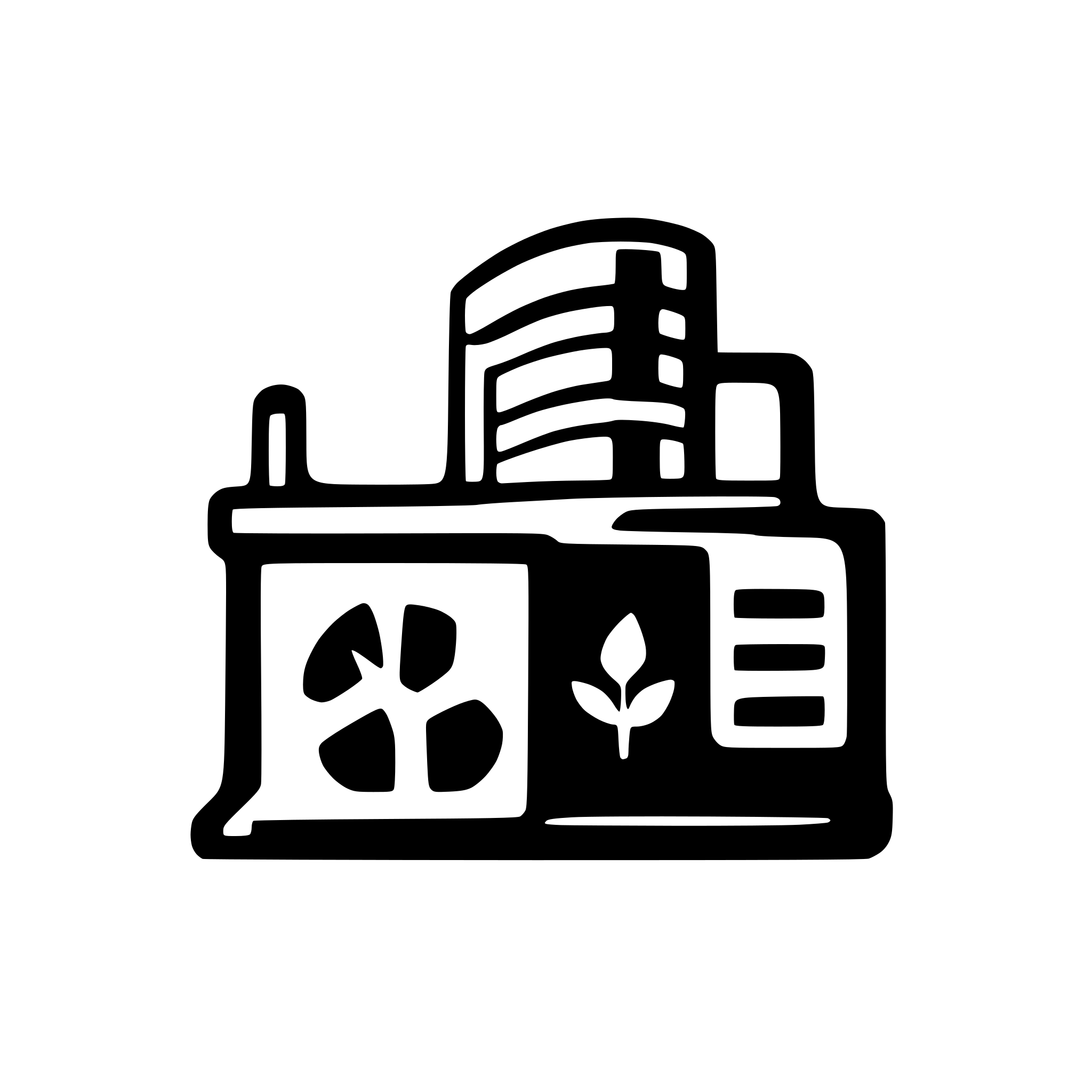 AI-generated SVG of a factory