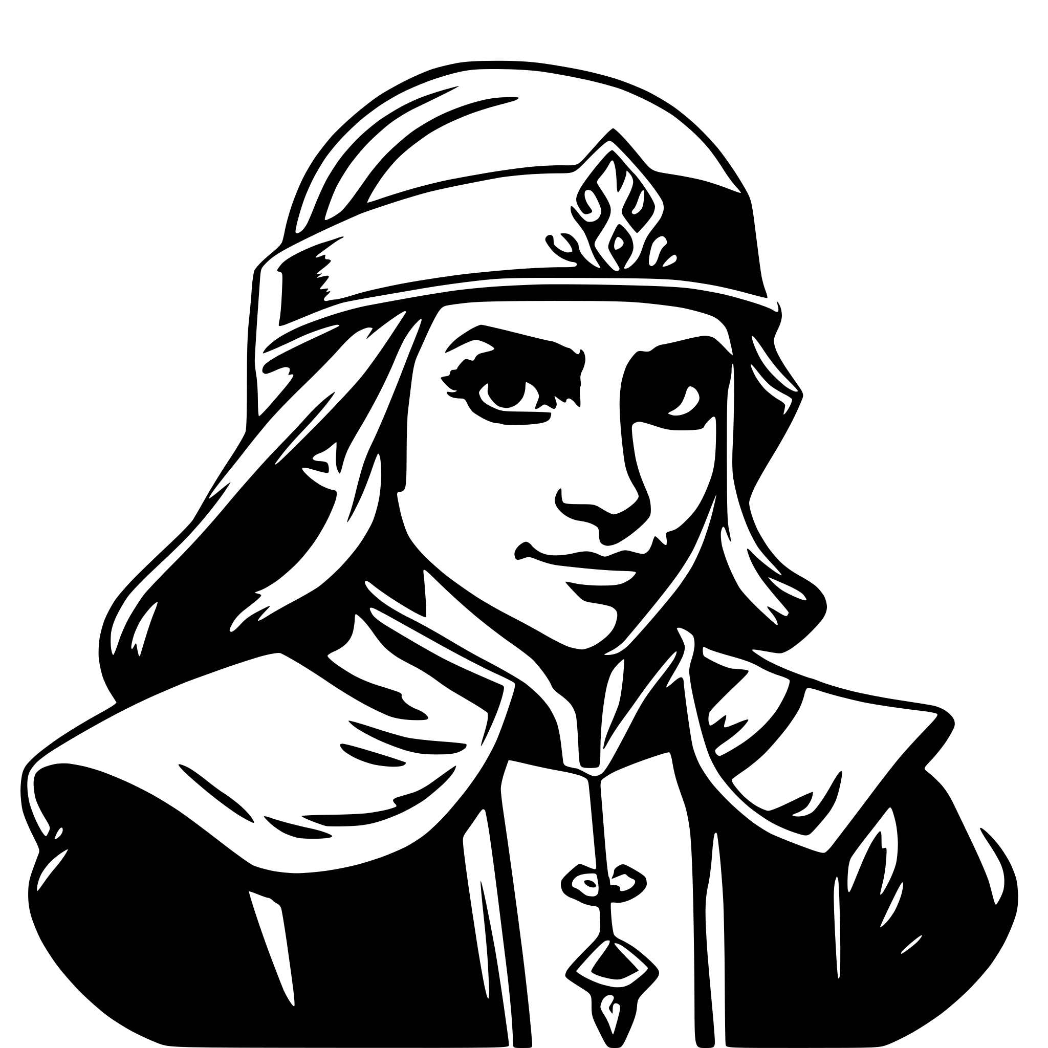 AI-generated SVG of 'elf mtg'