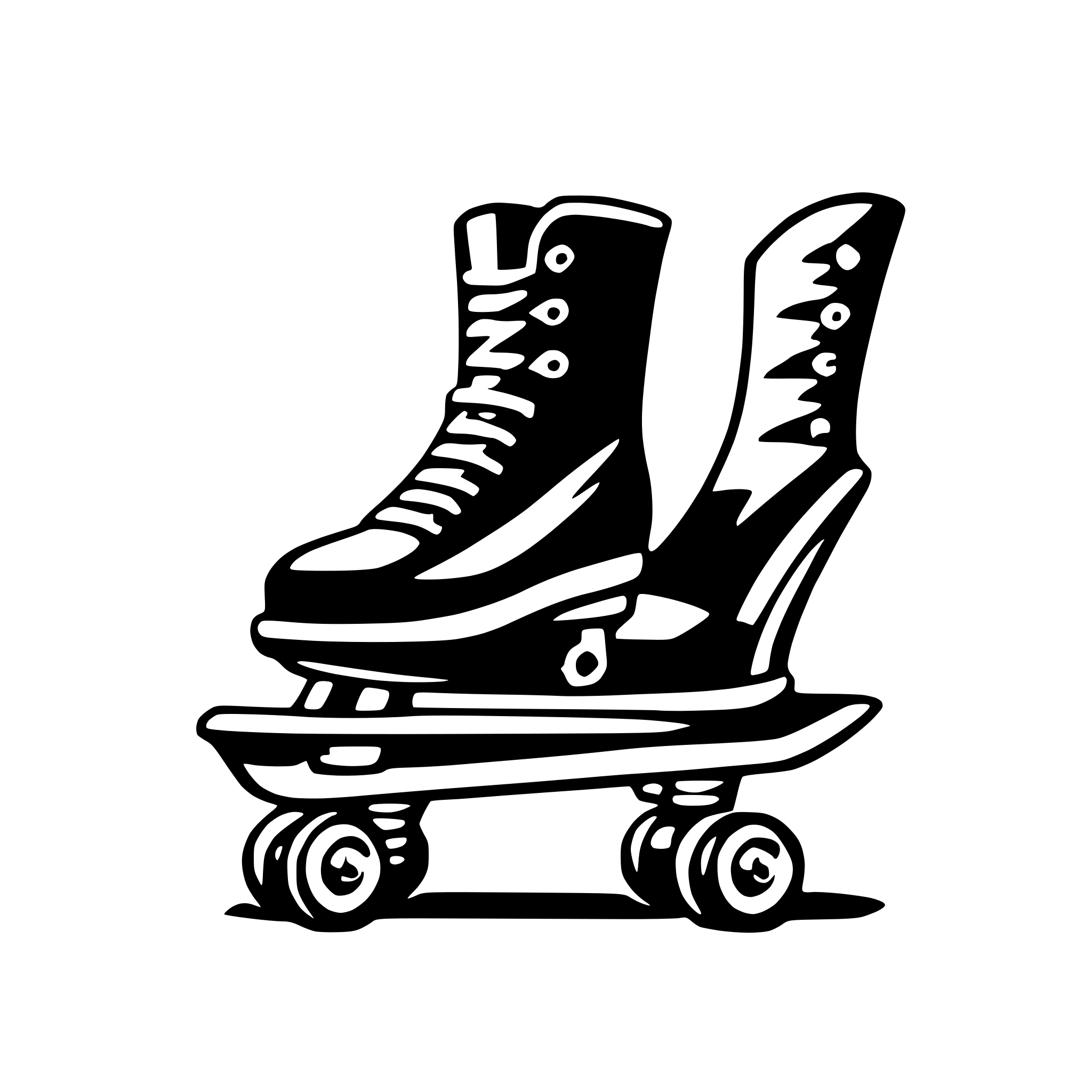 AI-generated SVG of 'skate'