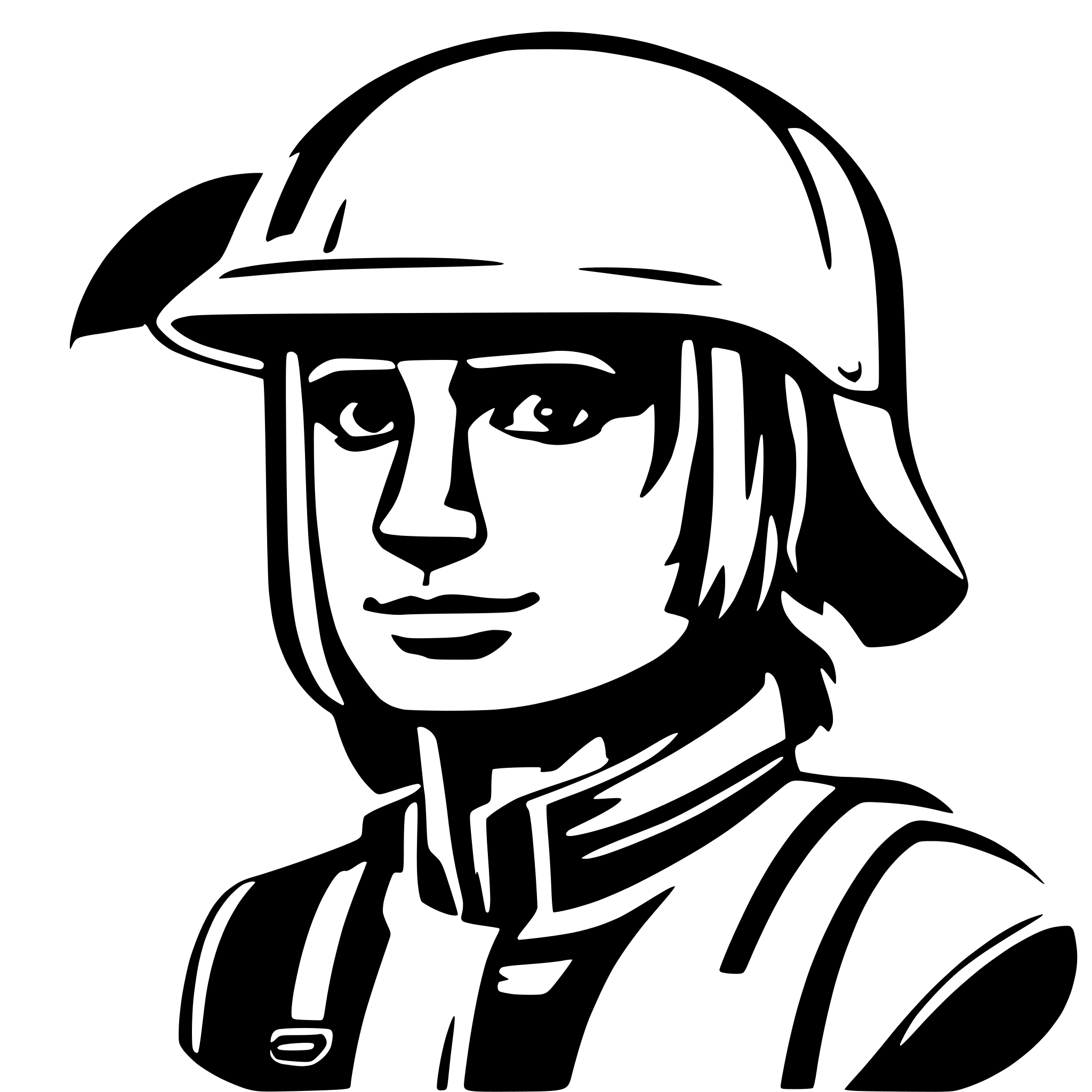 AI-generated SVG of a subcontractor man with helmet