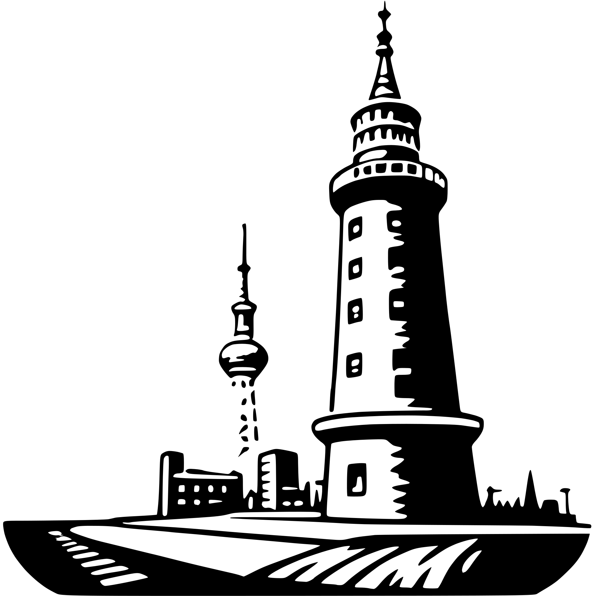 AI-generated SVG of 'tokyo tower'