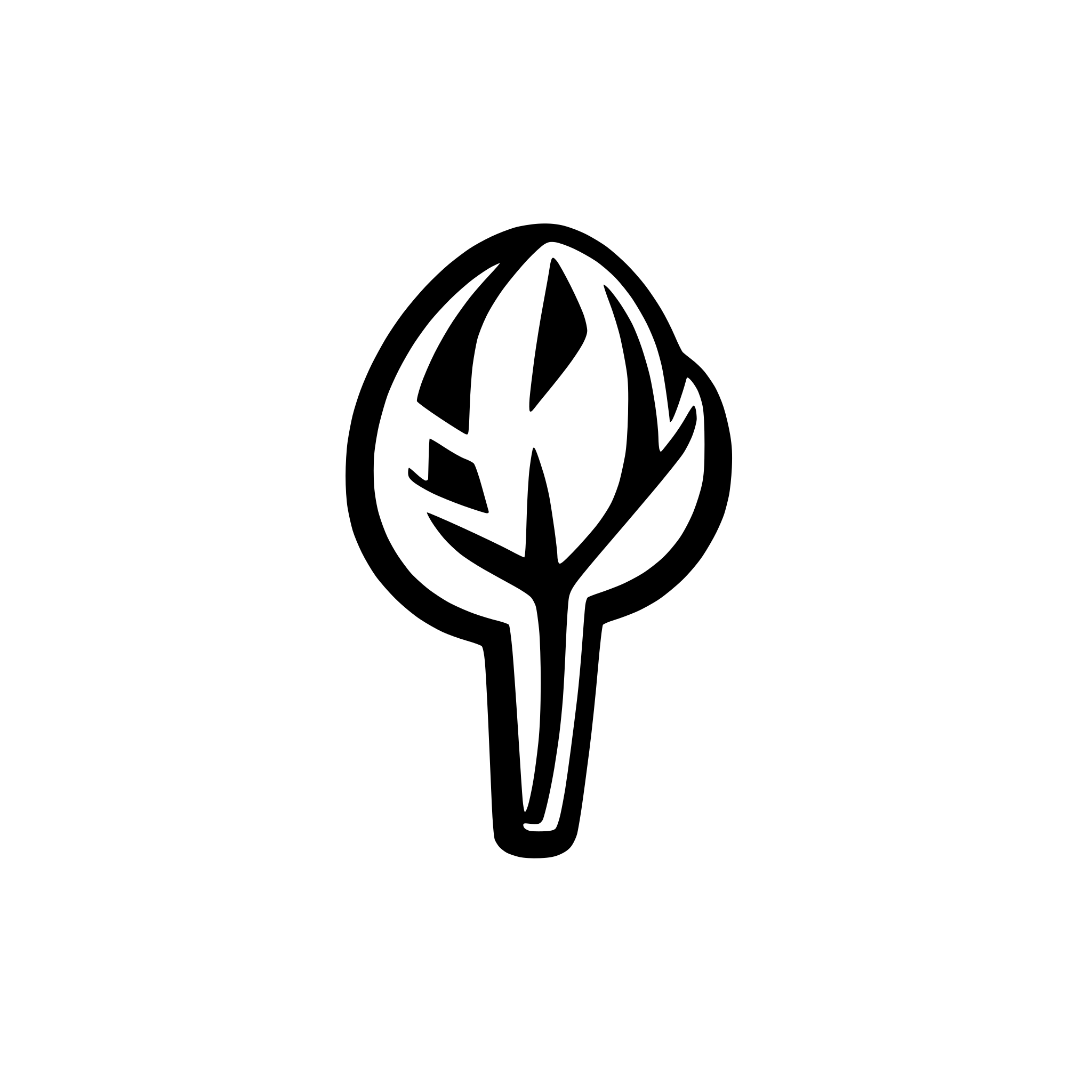 AI-generated SVG of a cogumelo