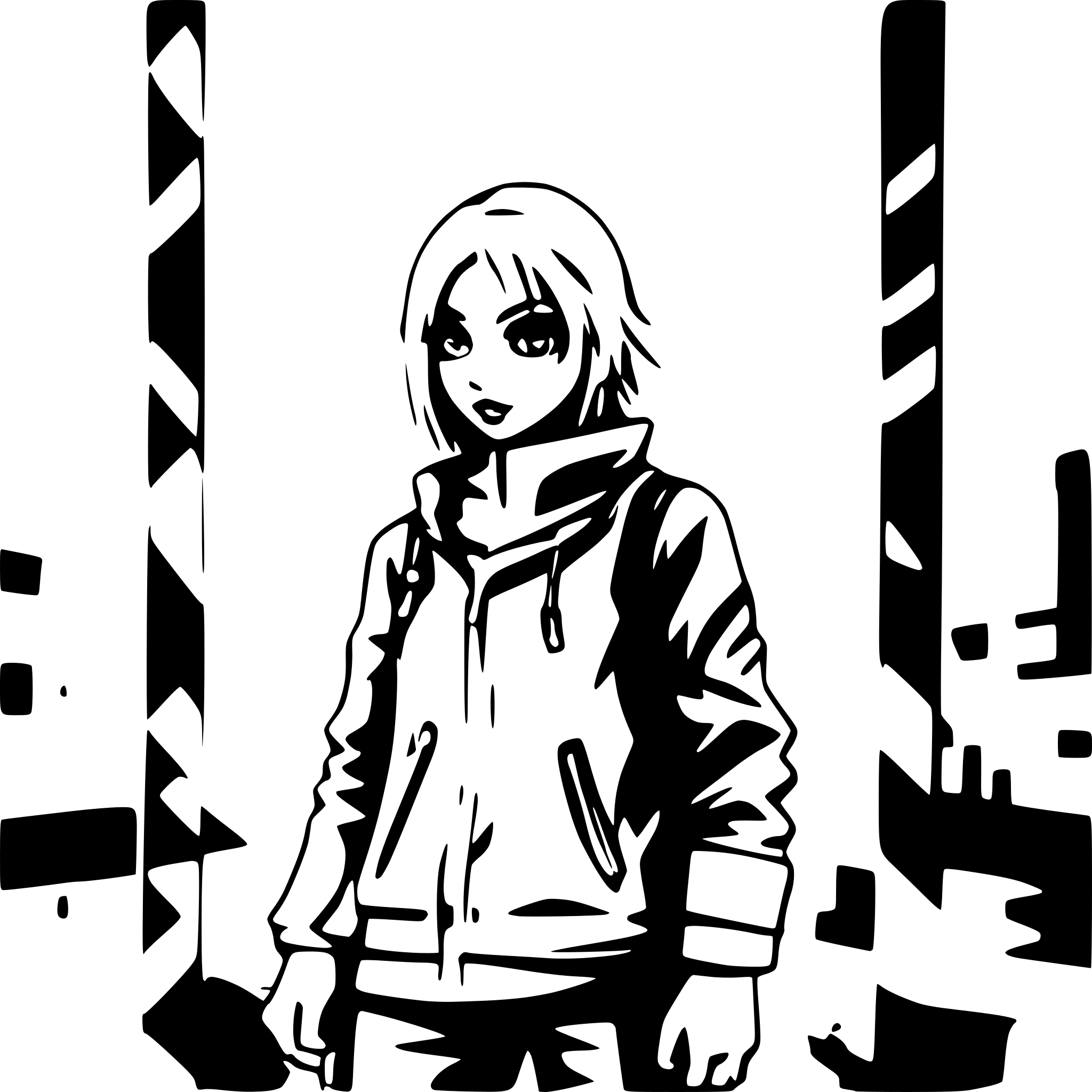 AI-generated SVG of a Background postapocalyptic