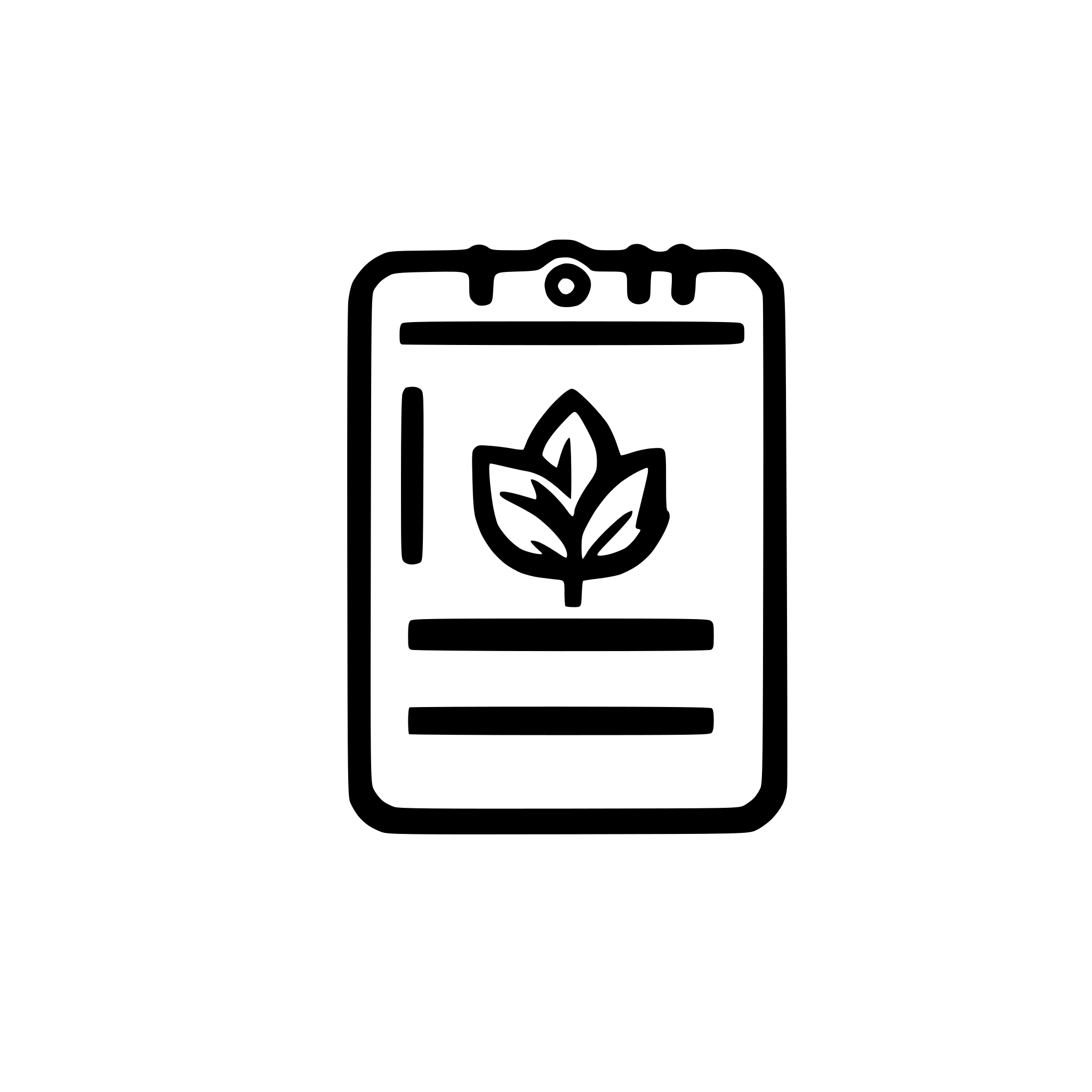 AI-generated SVG of a animated checklist icon