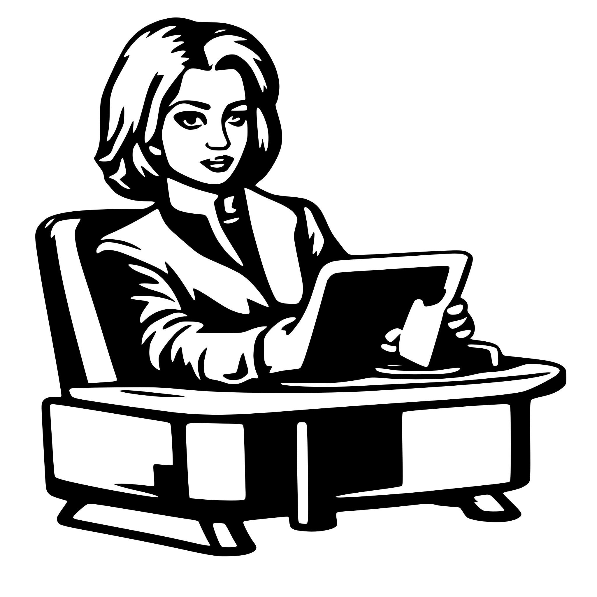 AI-generated SVG of 'msdvp.ai'