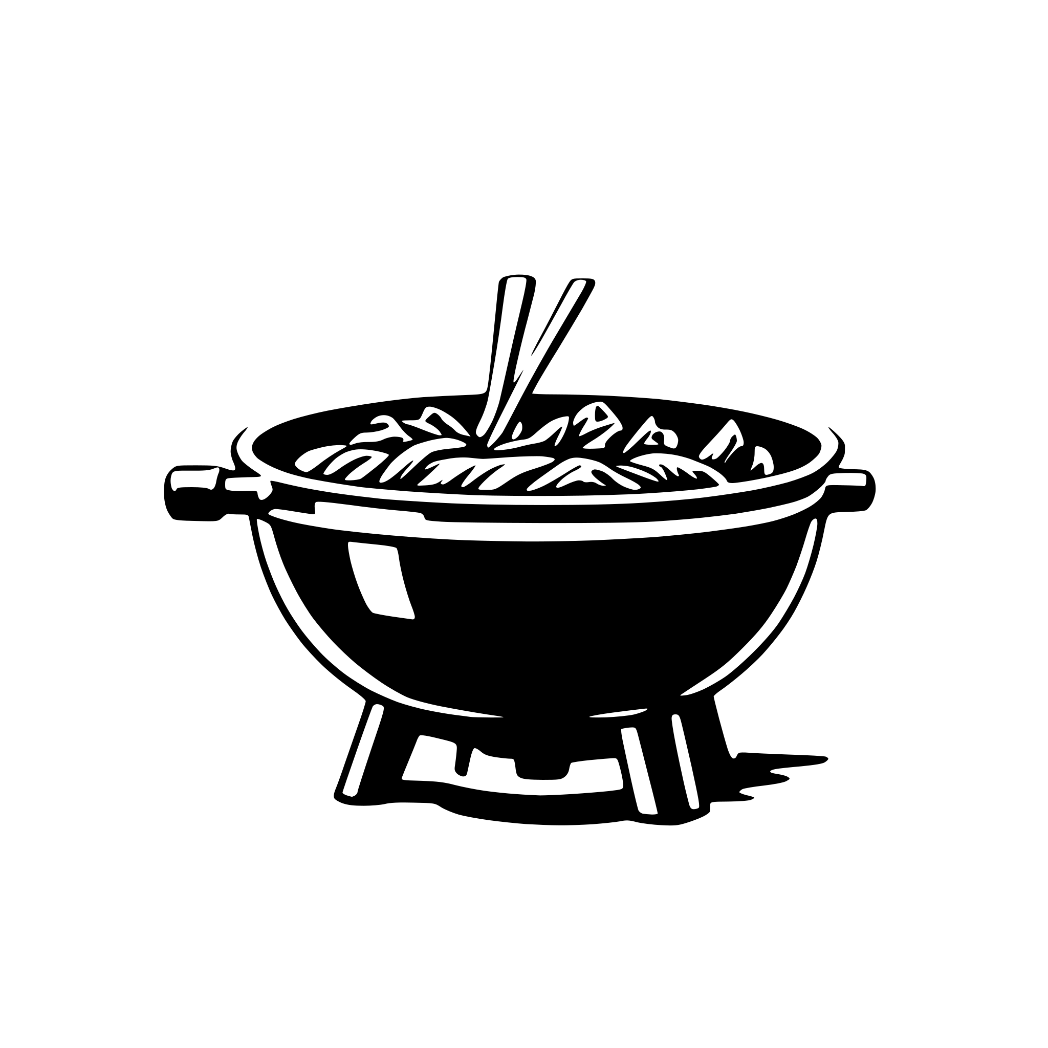 AI-generated SVG of 'wok'