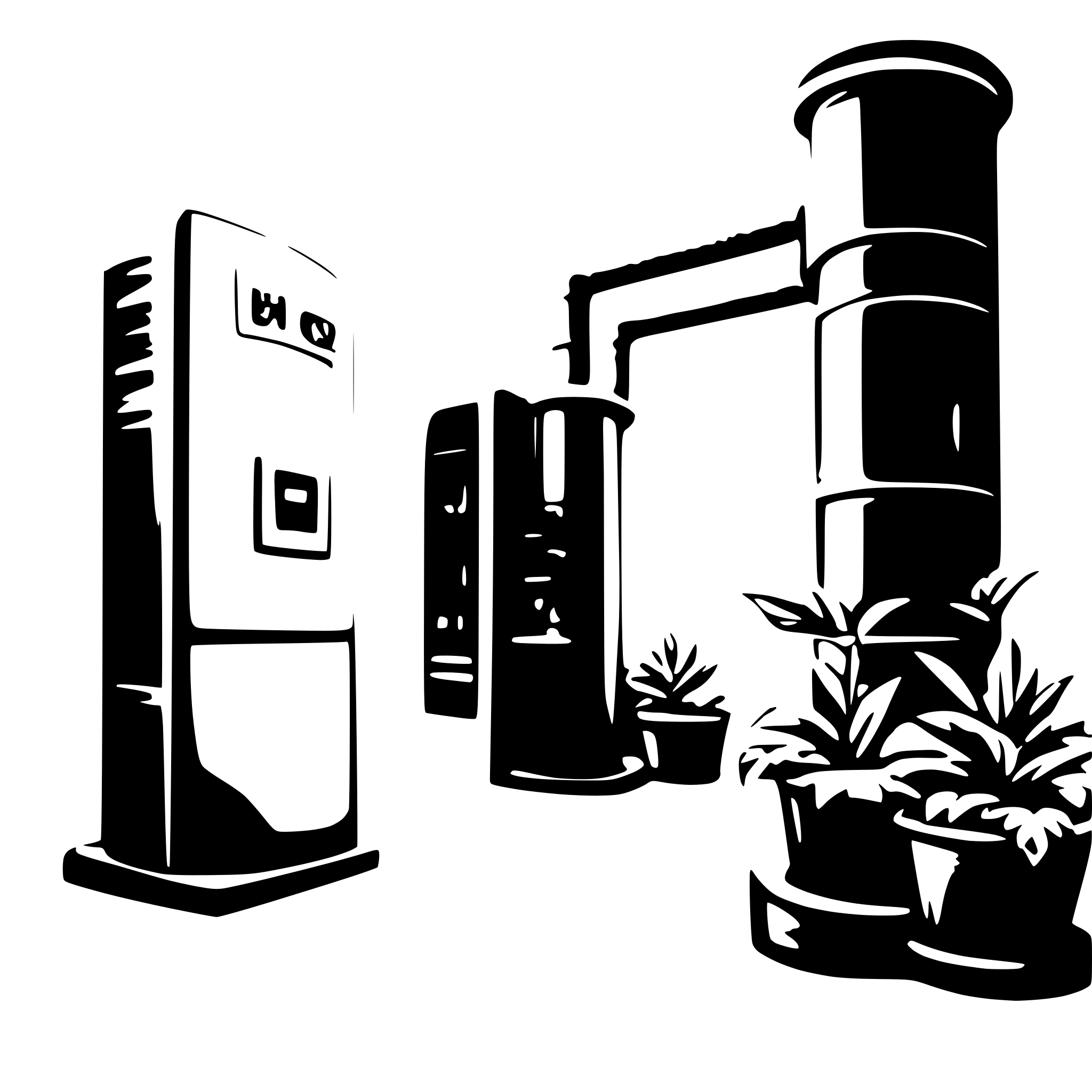 AI-generated SVG of 'io gateway plant floor'