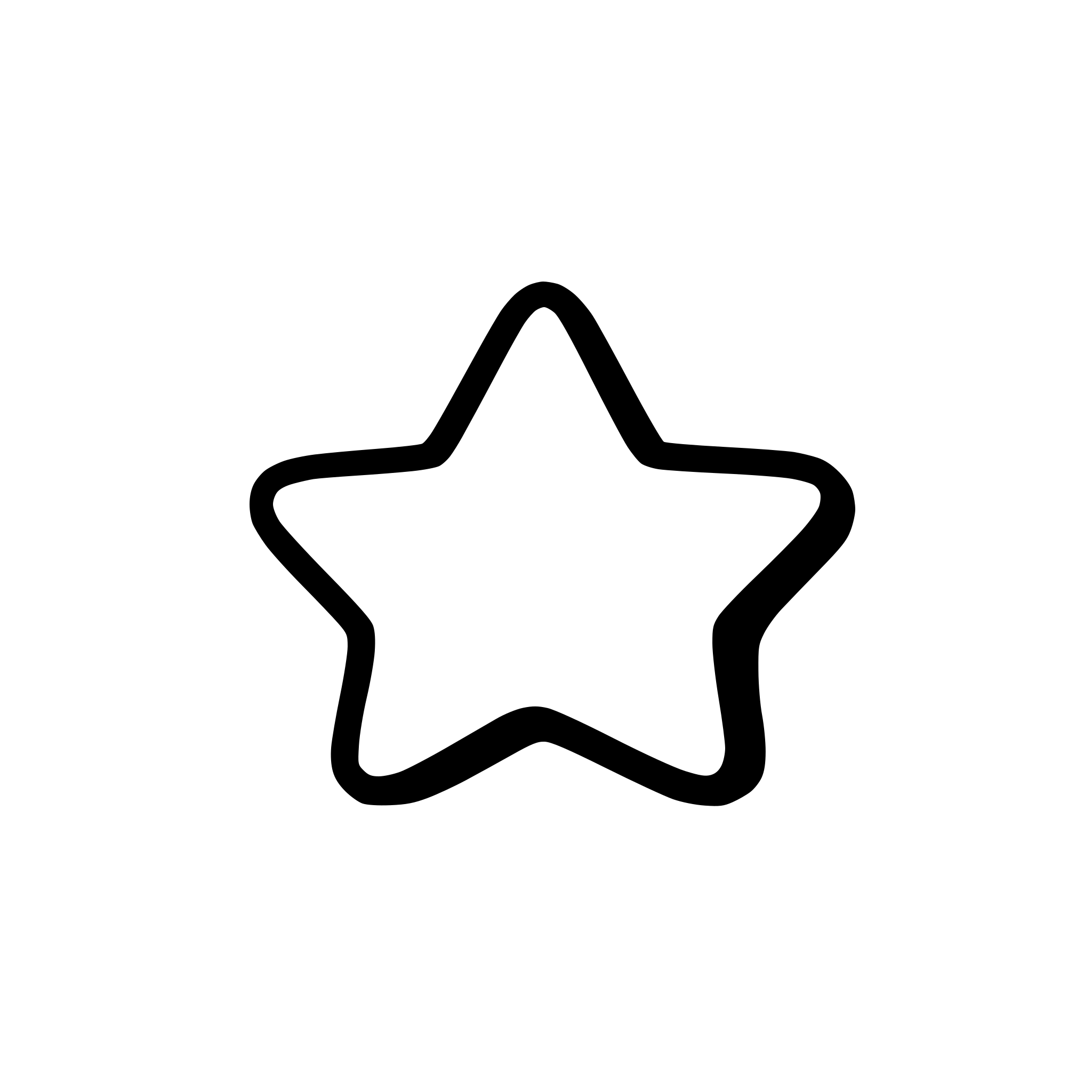 AI-generated SVG of a star