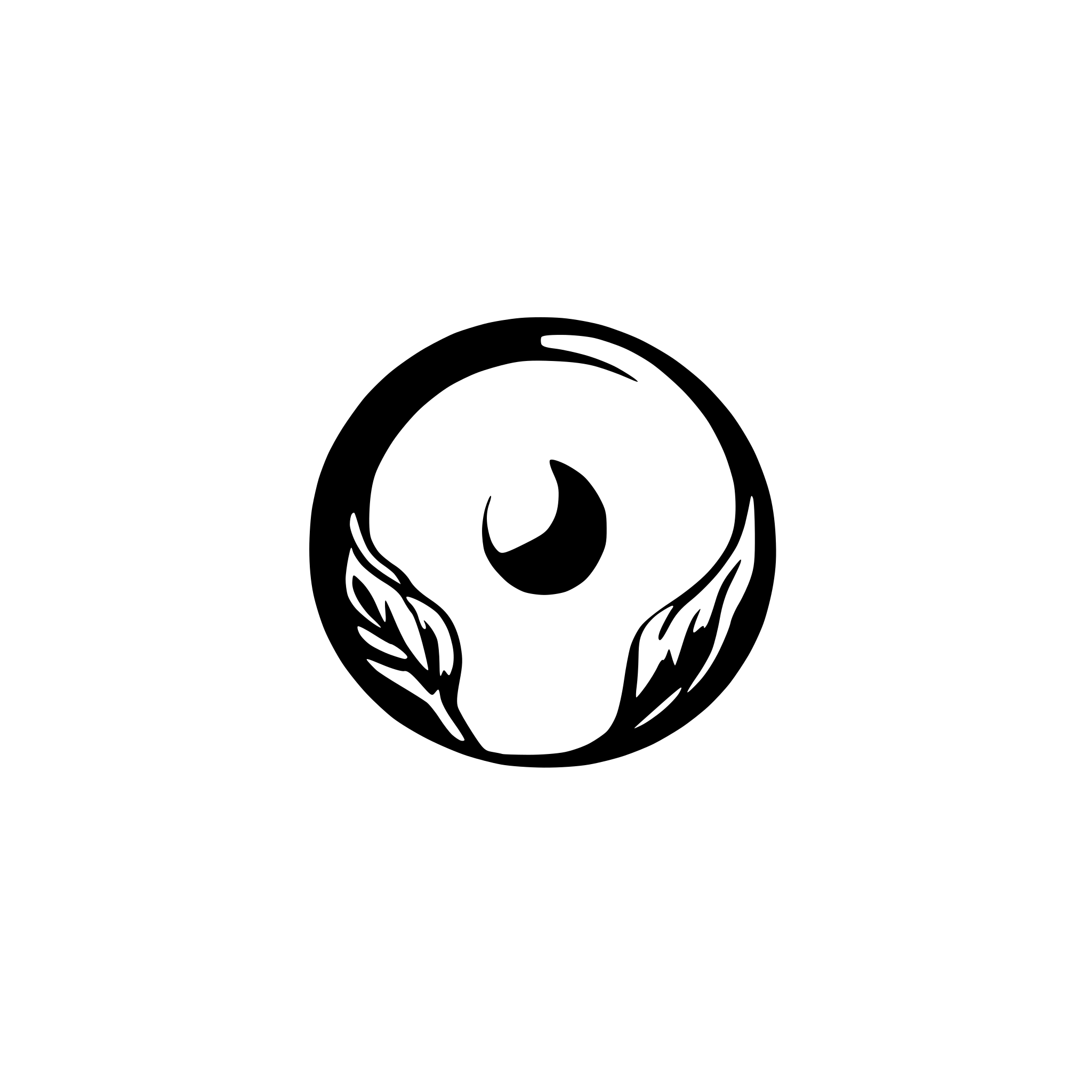 AI-generated SVG of 'moon boho minimalism'