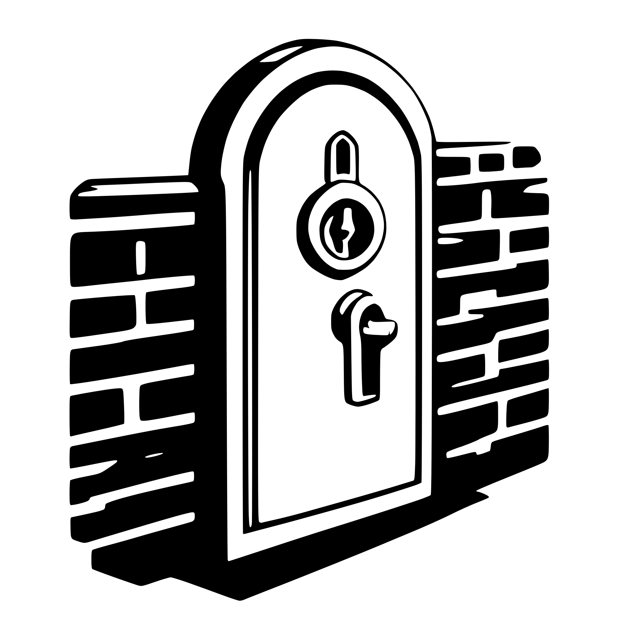 AI-generated SVG of a lock in