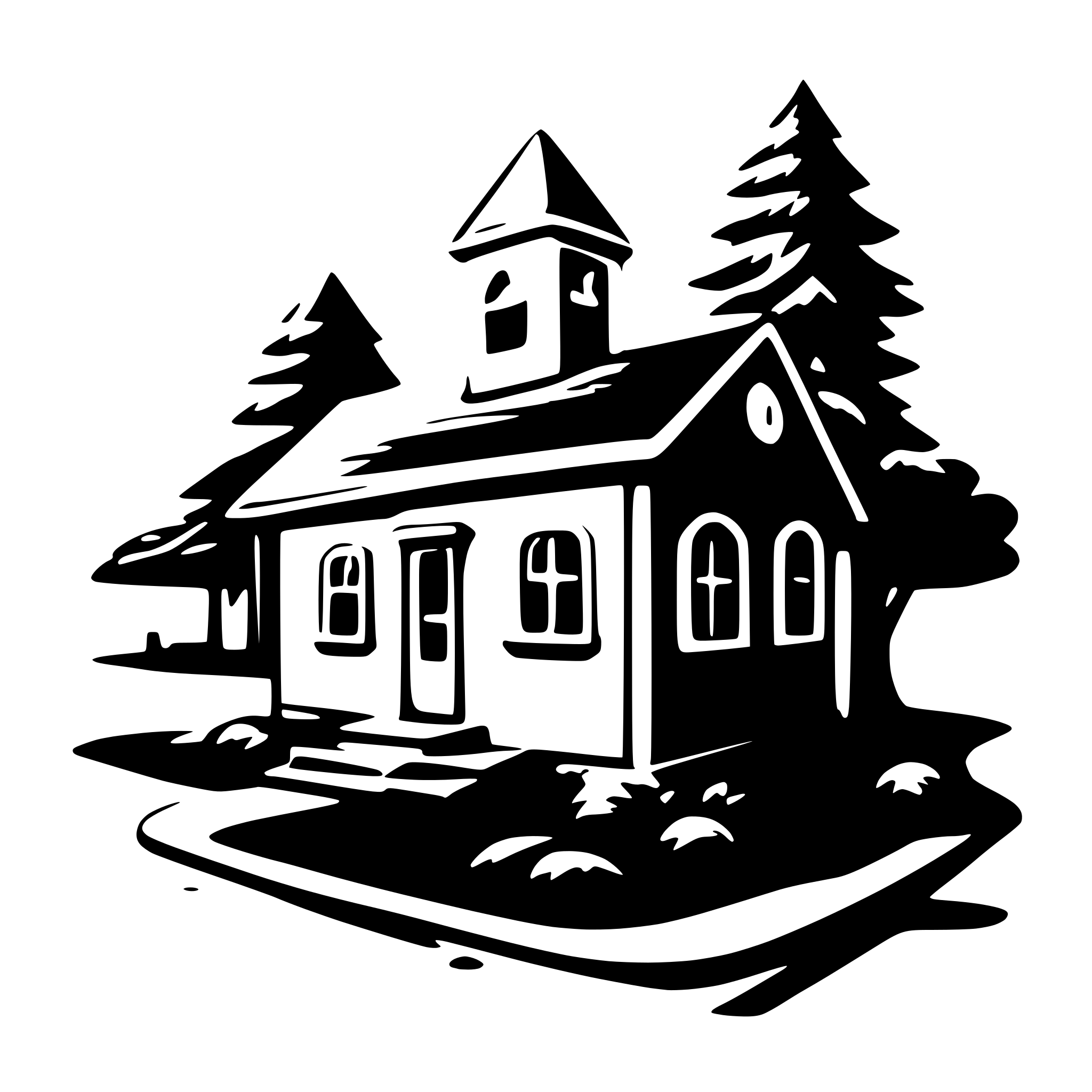 AI-generated SVG of a Old school