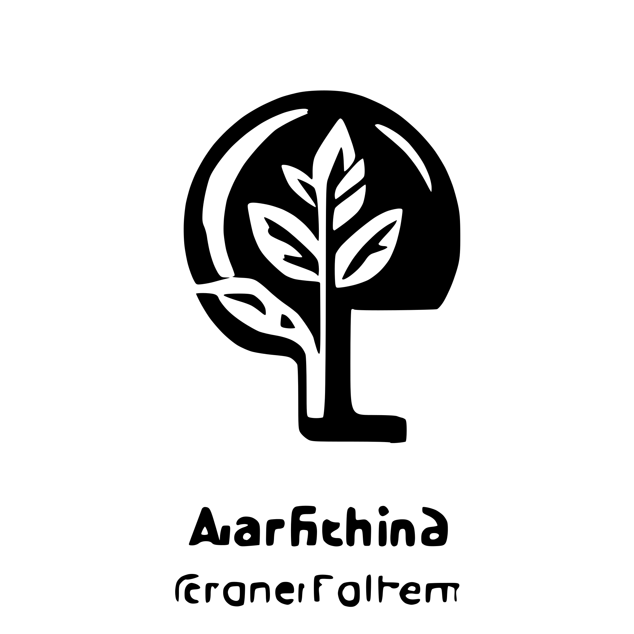 AI-generated SVG of a engeneering agriculture university logo green blue