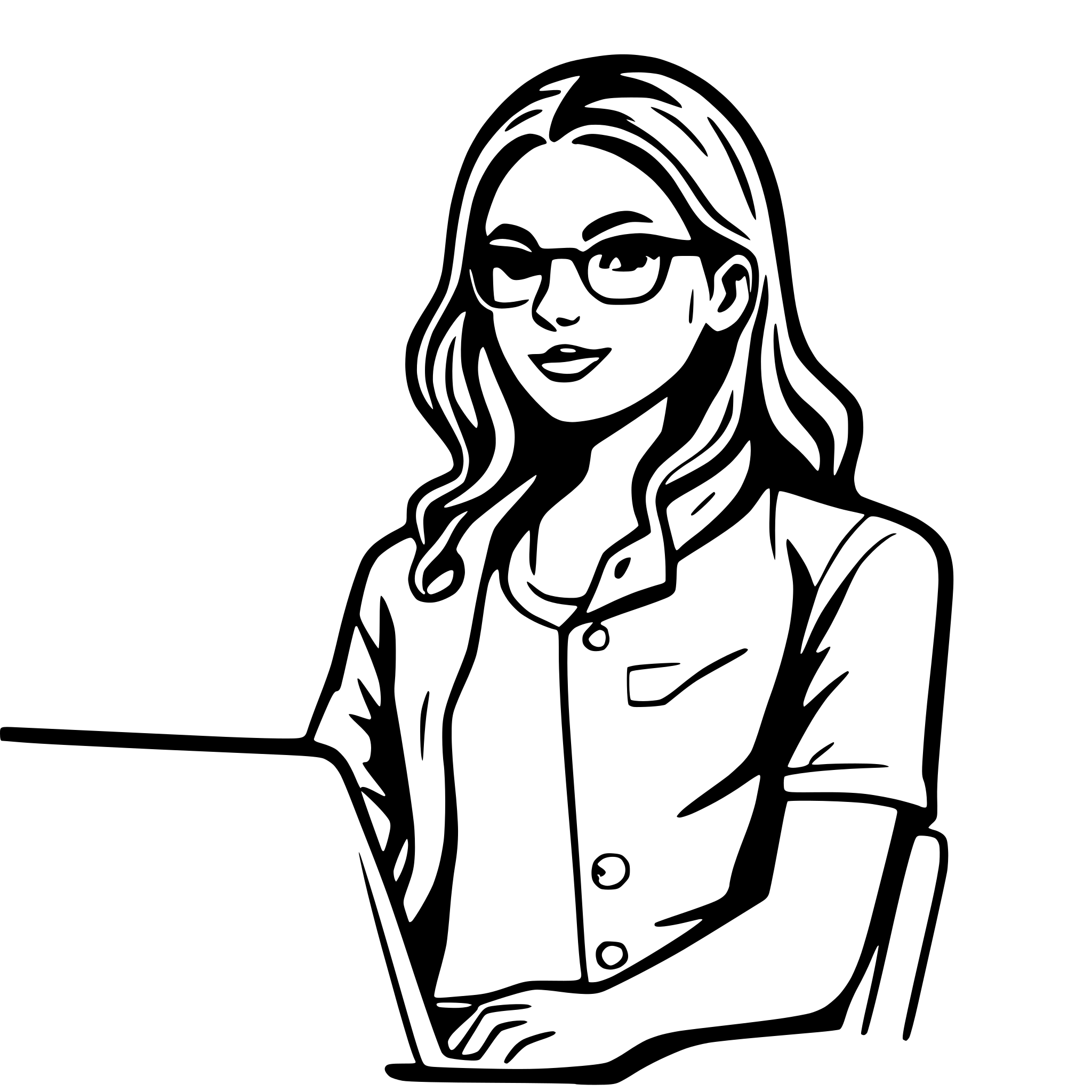 AI-generated SVG of a Female software developer. White background. No background. This is a programmer facing us. Sitting at a desk with a laptop and coding. Wearing a t-shirt and jeans. Use three colors. Light blue and black colors. No text. AI-generated SVG of a Female software developer. White background. No background. This is a programmer facing us. Sitting at a desk with a laptop and coding. Wearing a t-shirt and jeans. Use three colors. Light blue and black colors. No text.