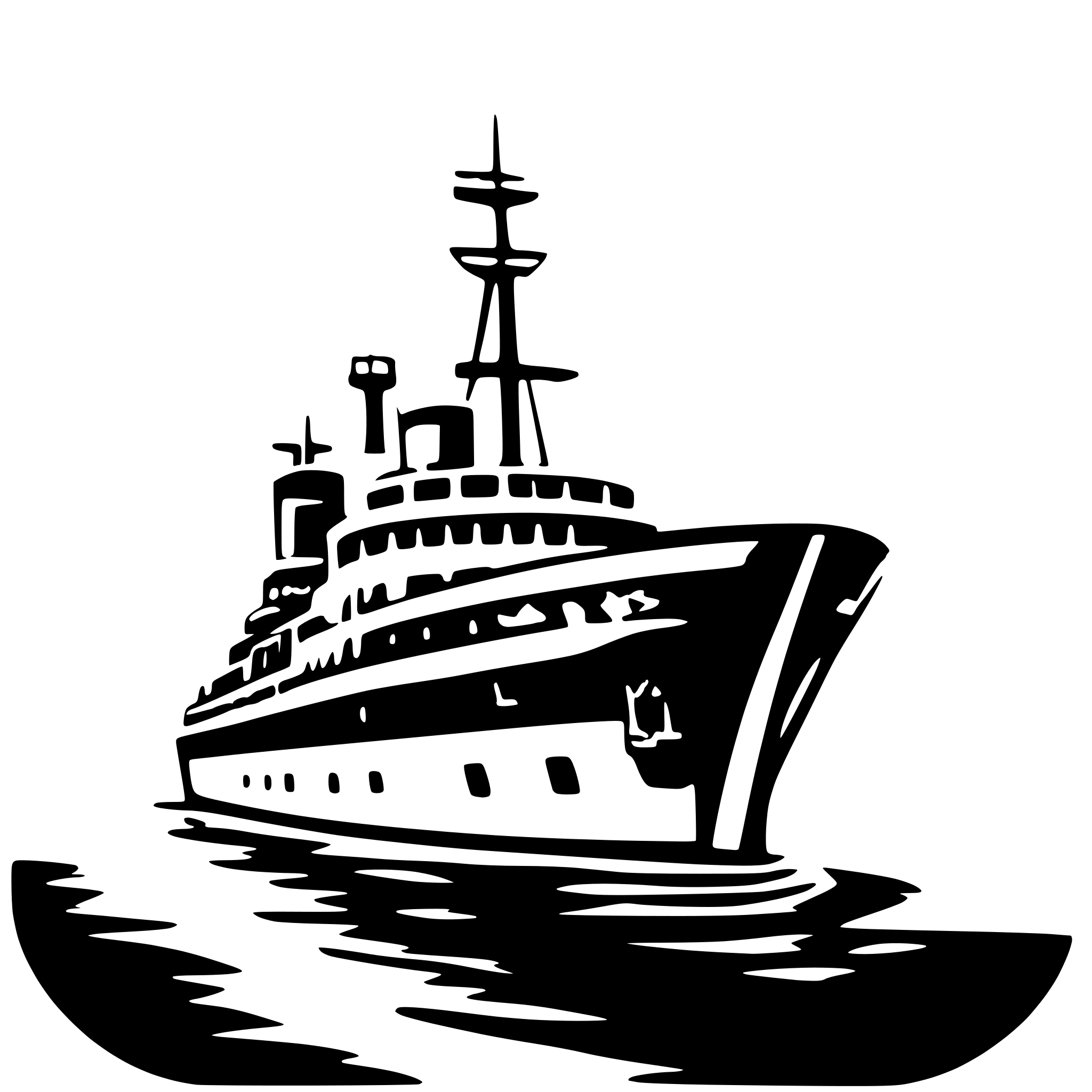 AI-generated SVG of 'Transatlantic ship'