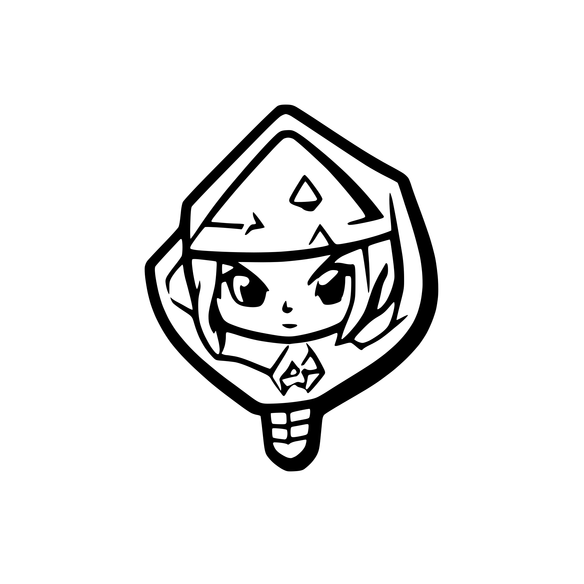 AI-generated SVG of a legend of zelda