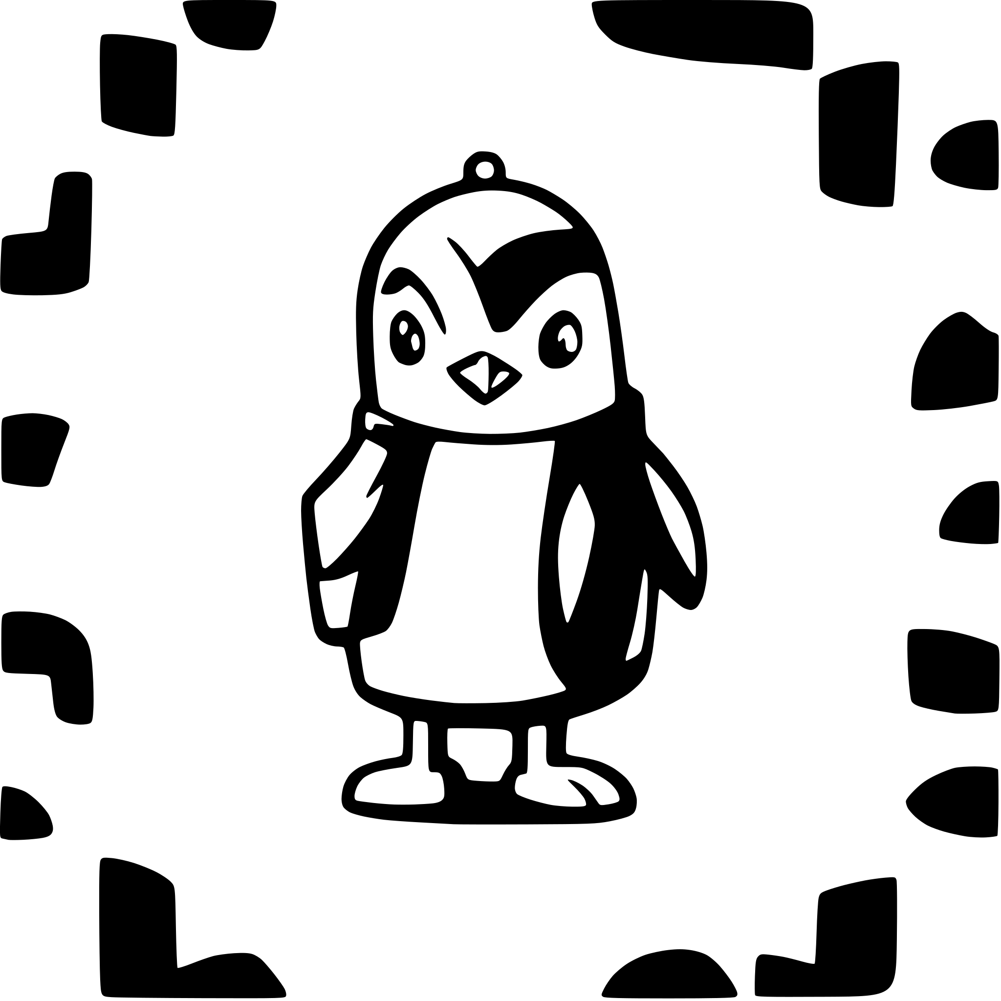 AI-generated SVG of 'penguin'