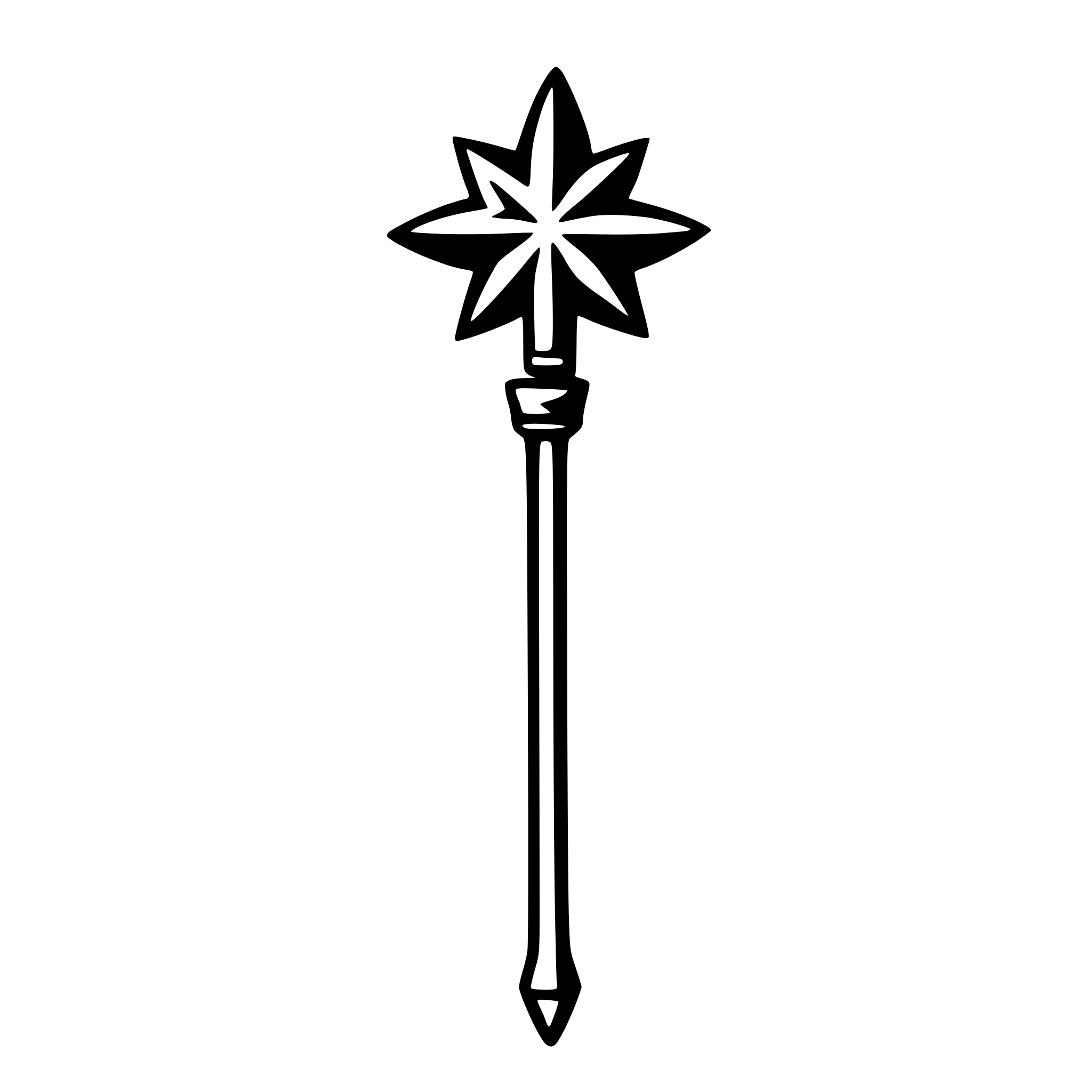 AI-generated SVG of a magic wand