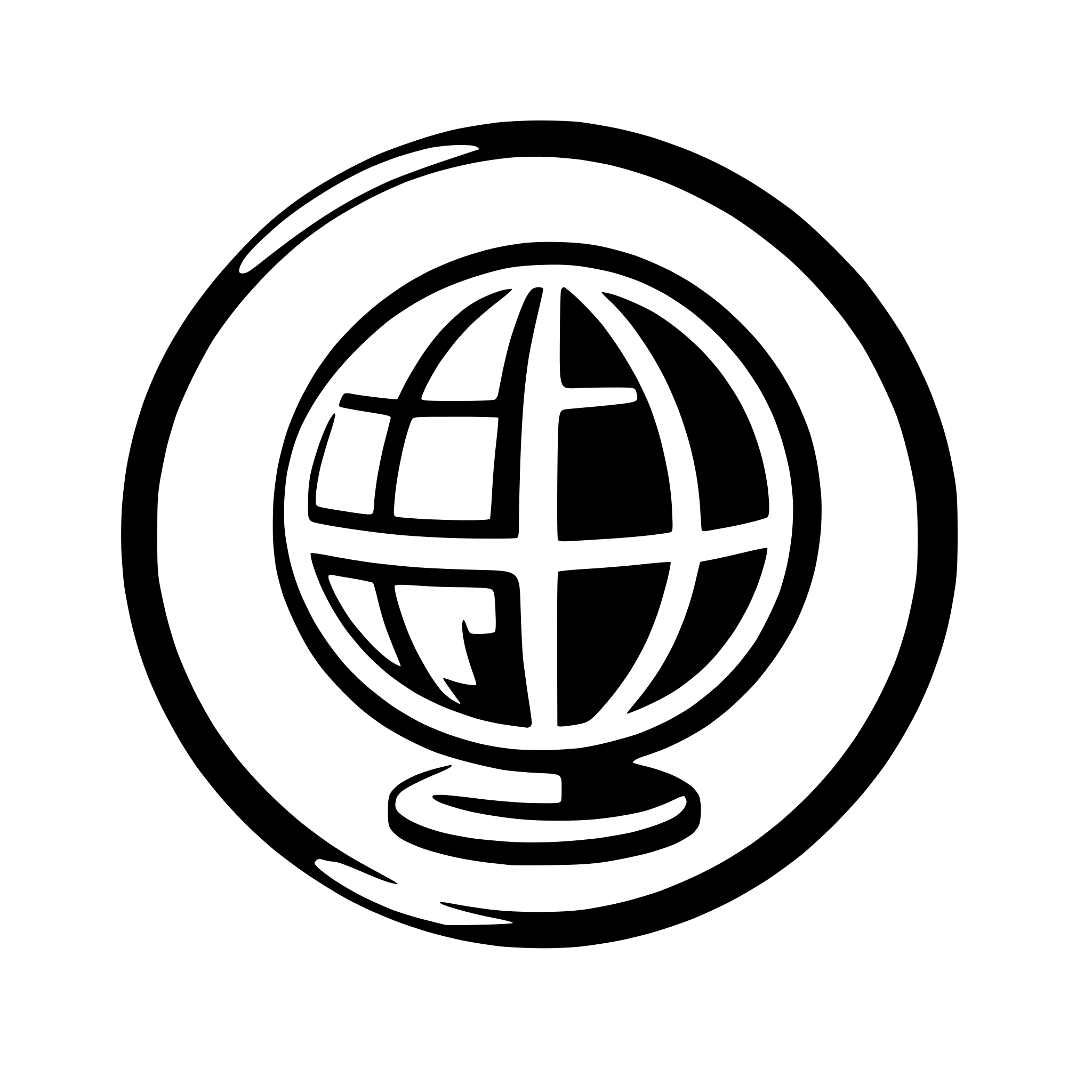 AI-generated SVG of 'stylized globe with grid lines'
