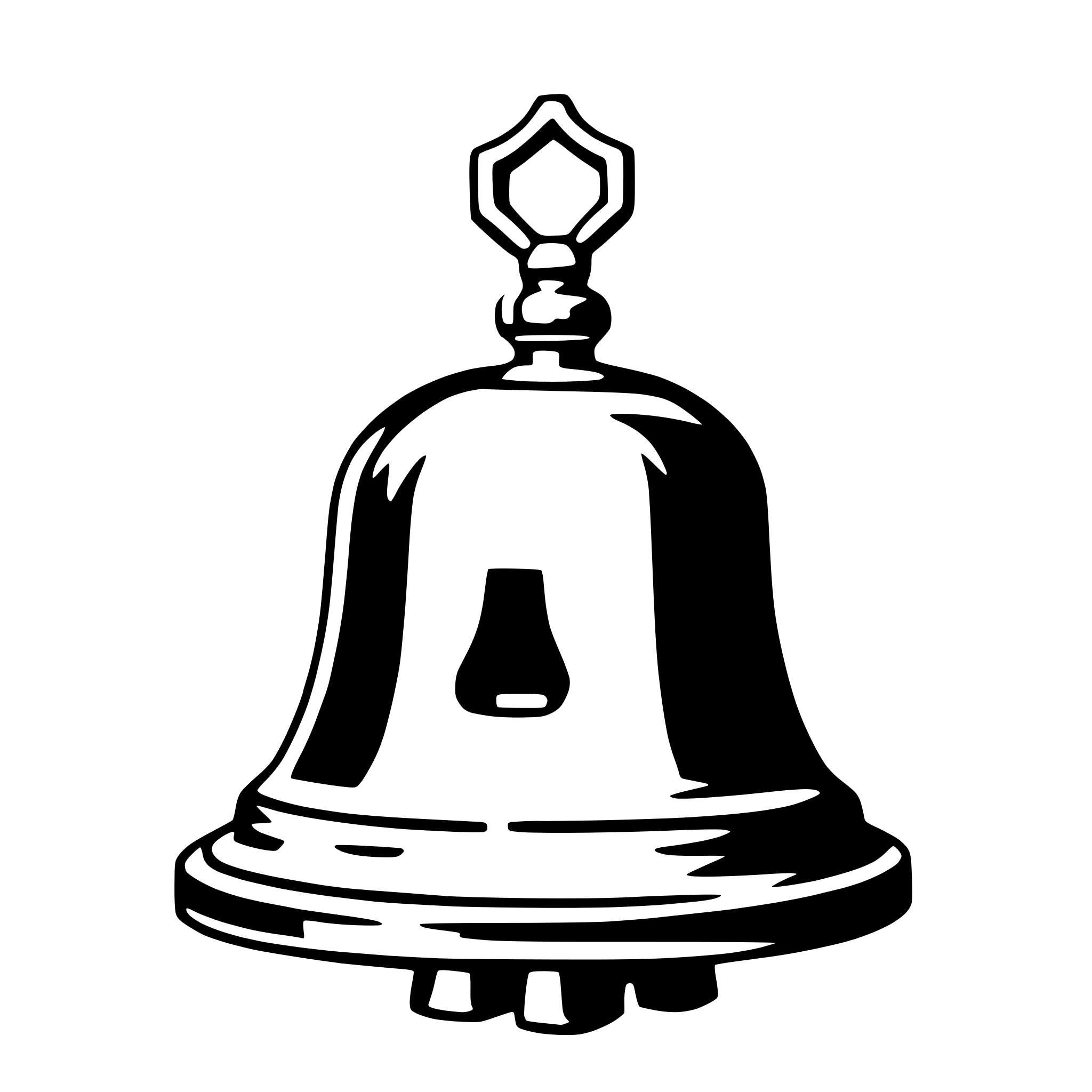 AI-generated SVG of 'bell'