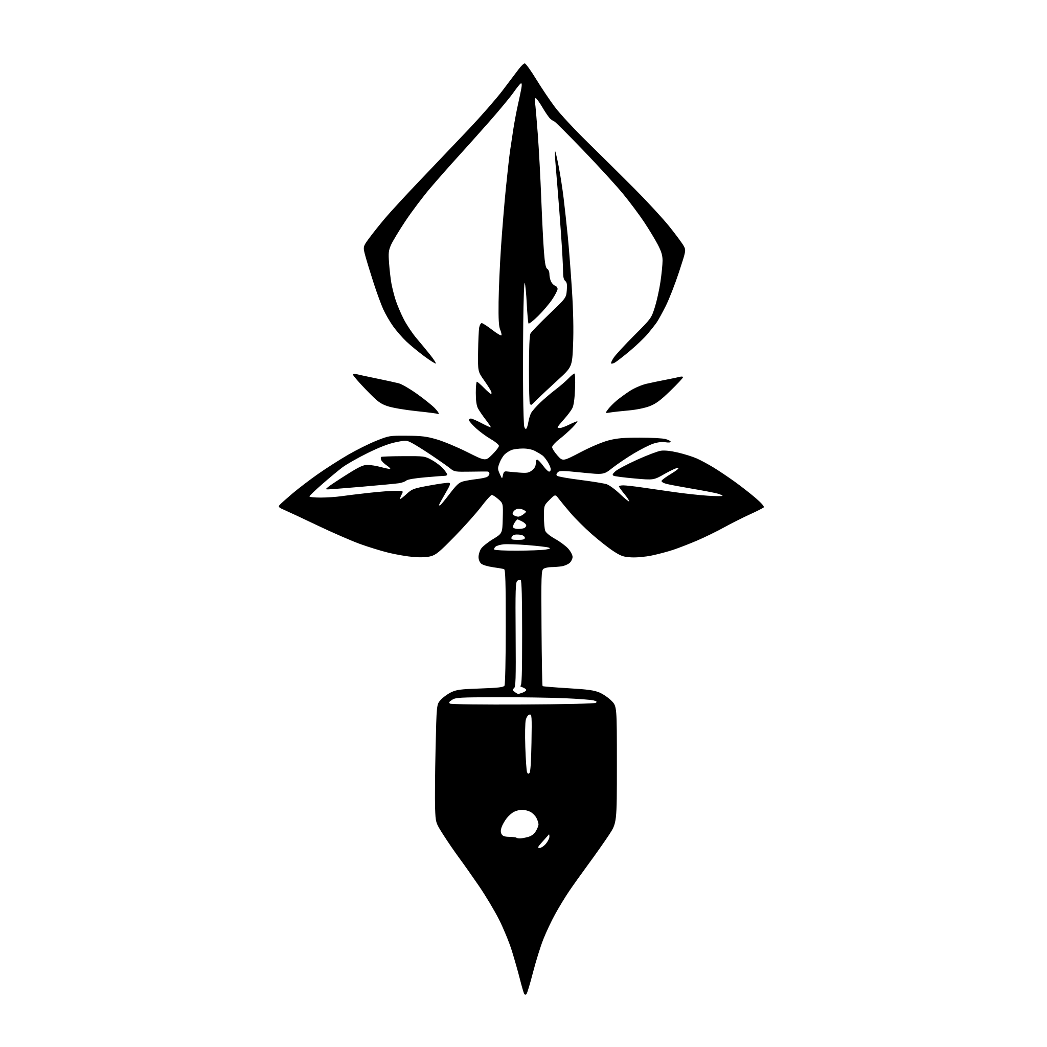AI-generated SVG of 'poison dart flog'