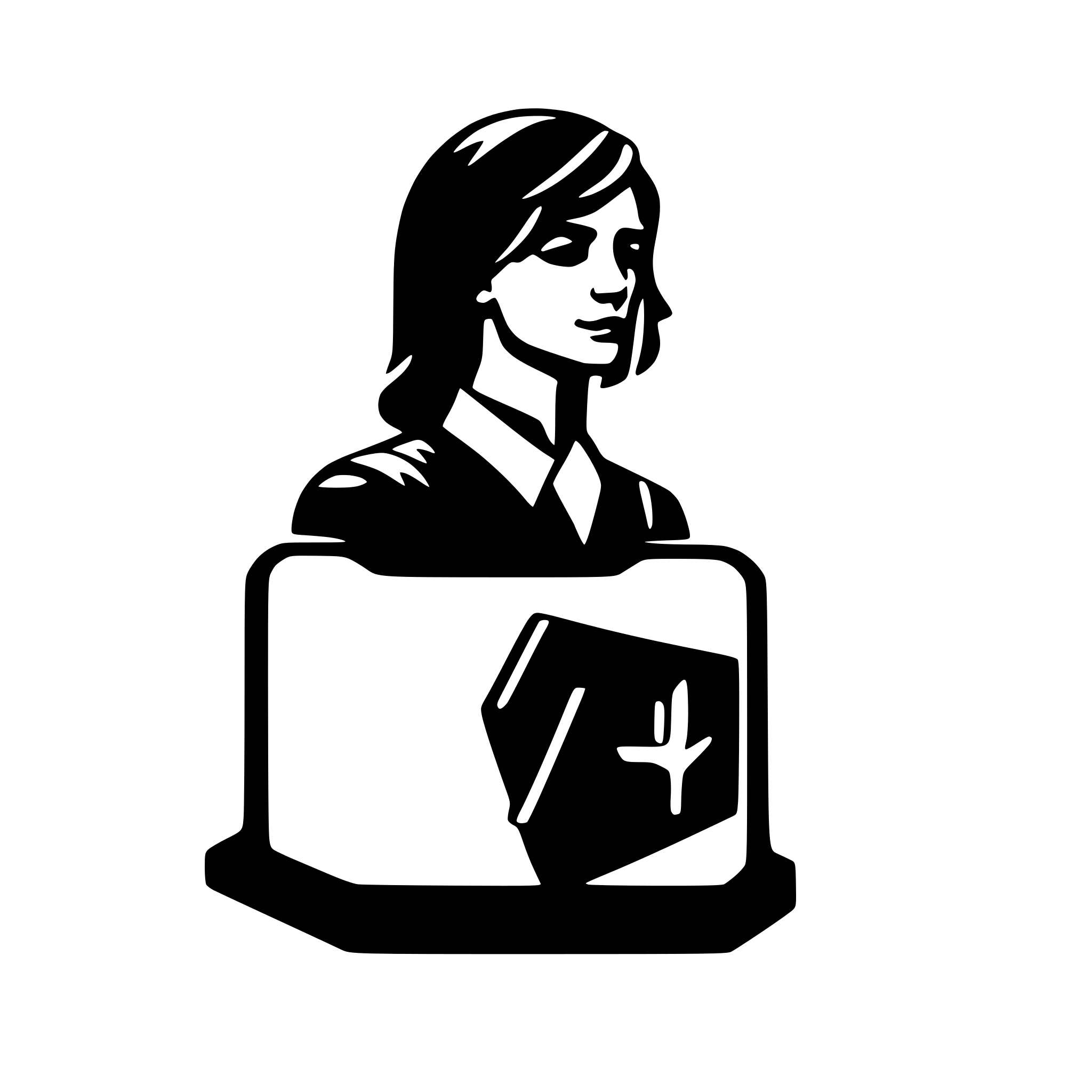 AI-generated SVG of 'account icon'