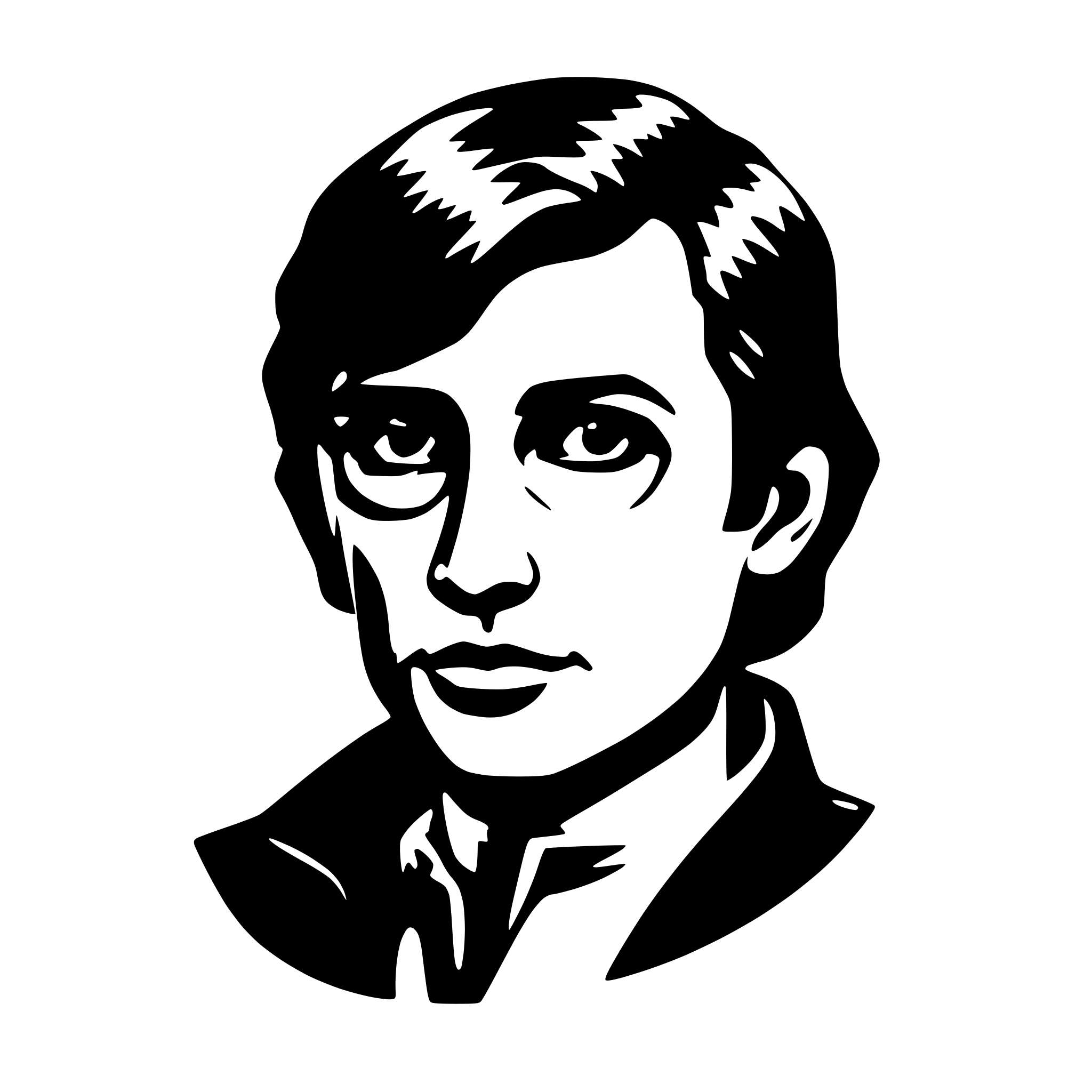 AI-generated SVG of 'michael terzer'