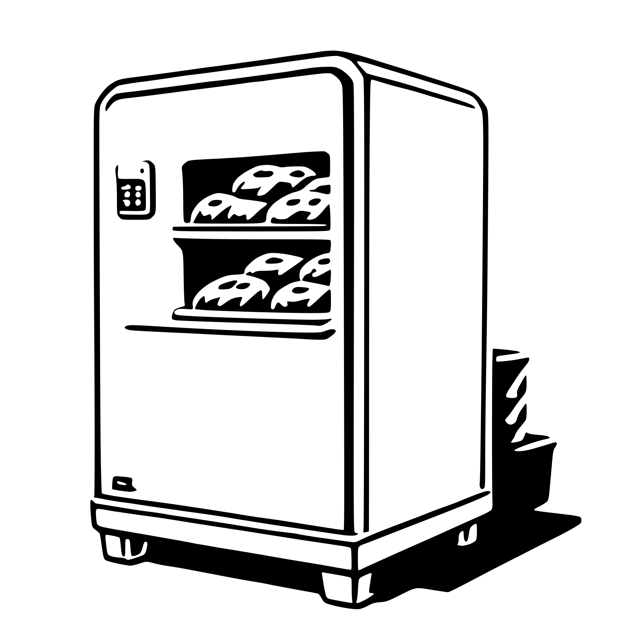 AI-generated SVG of 'freezer'