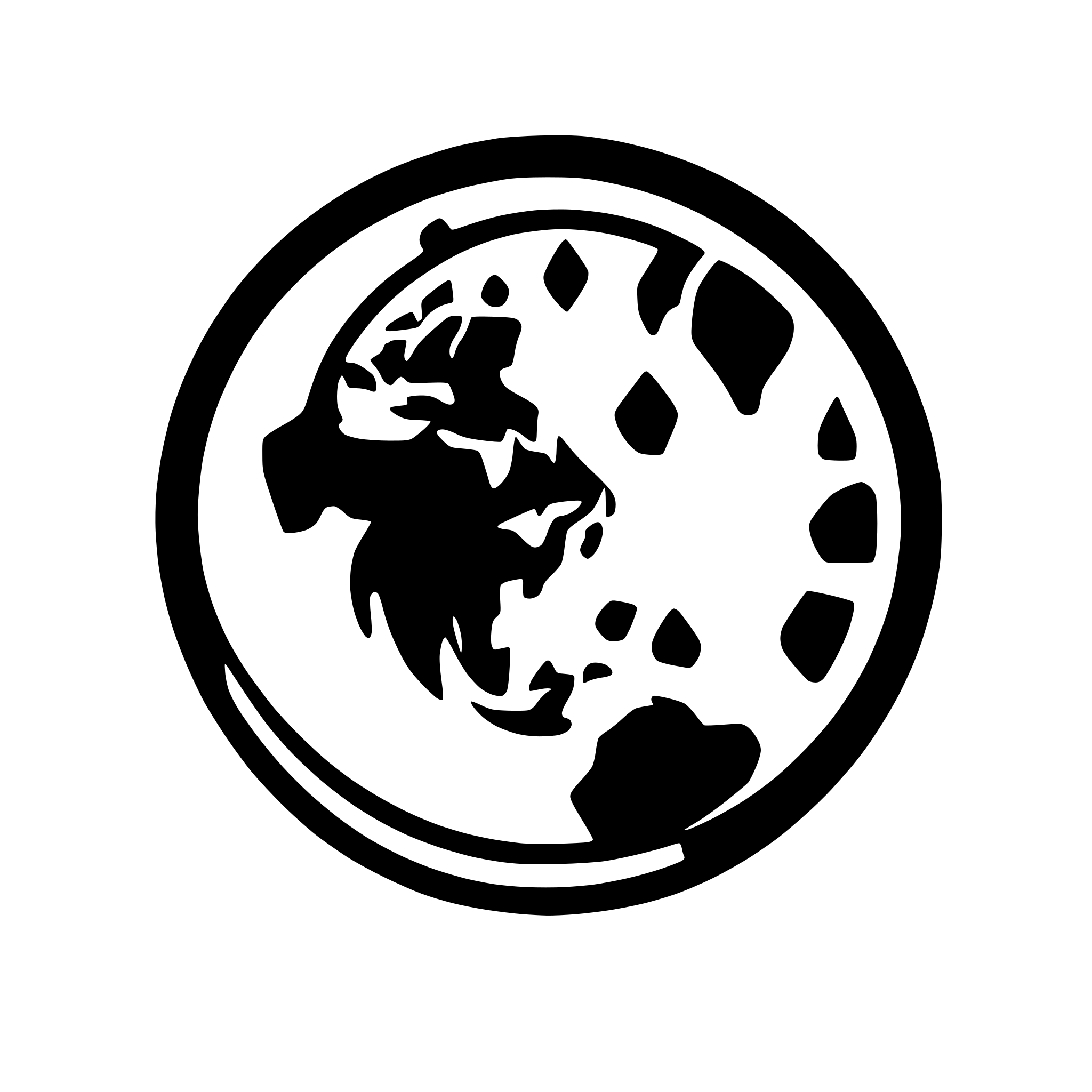 AI-generated SVG of a asia continent map icon