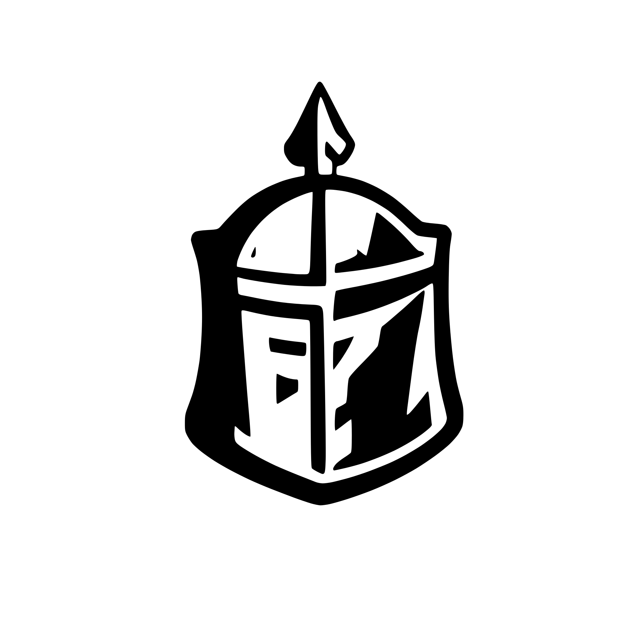 AI-generated SVG of a The Knights' battle icon