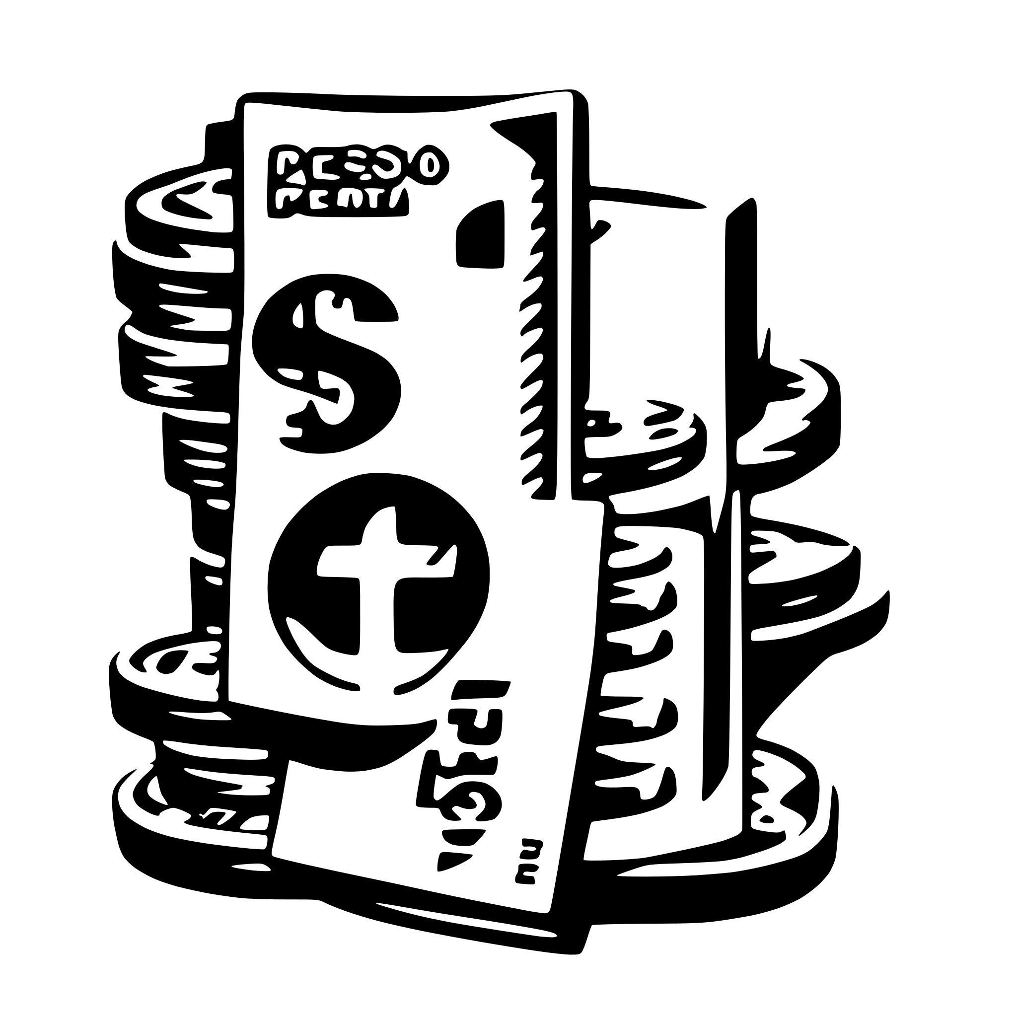 AI-generated SVG of a Peso money