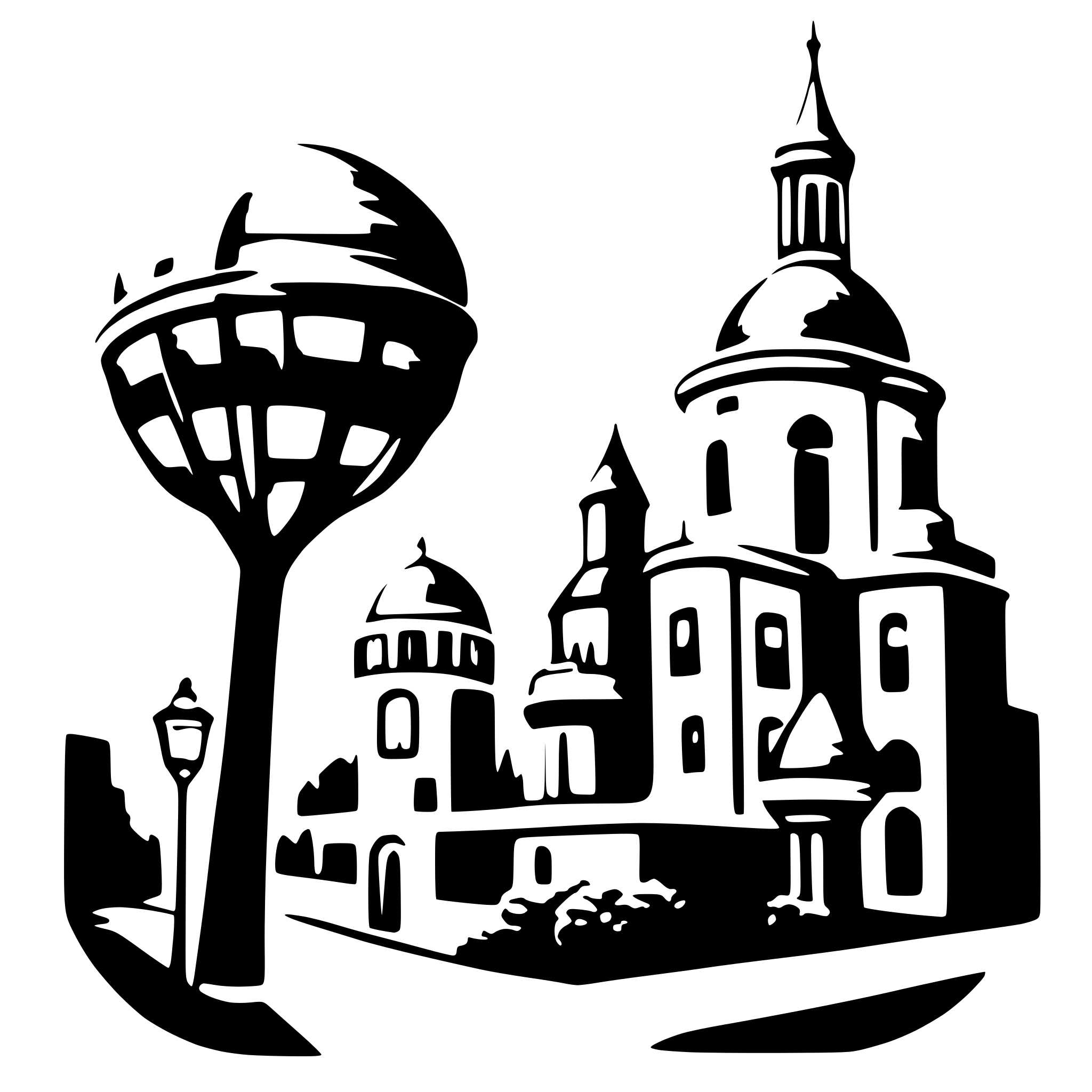 AI-generated SVG of a Paris
