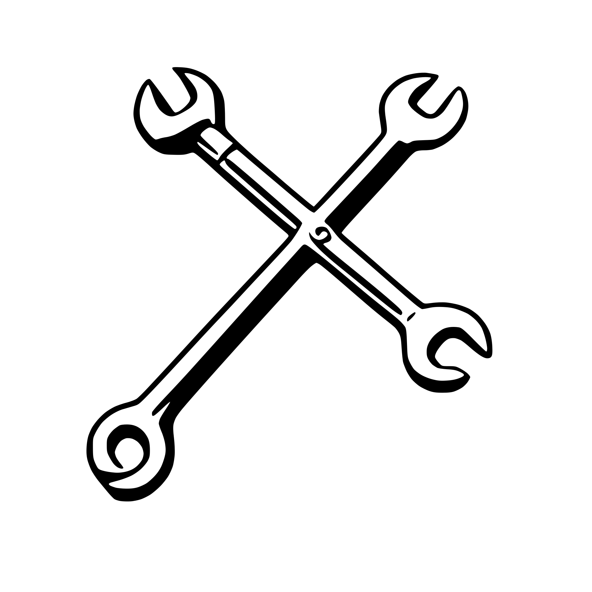 AI-generated SVG of a wrench