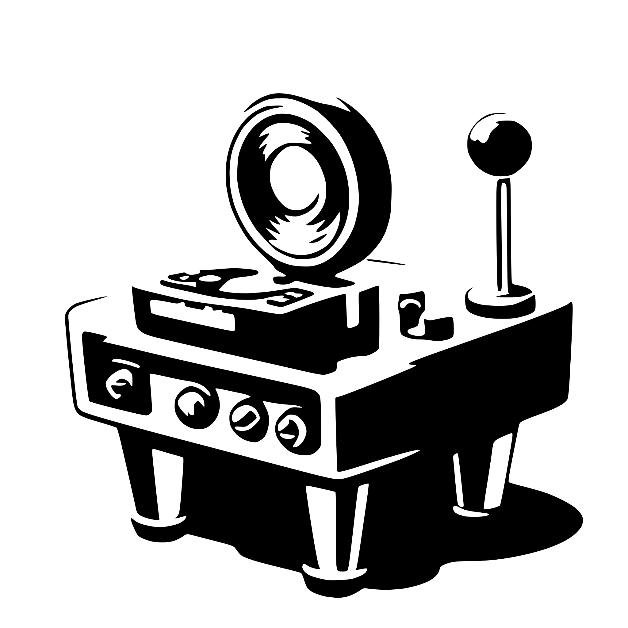 AI-generated SVG of a entertainment icon