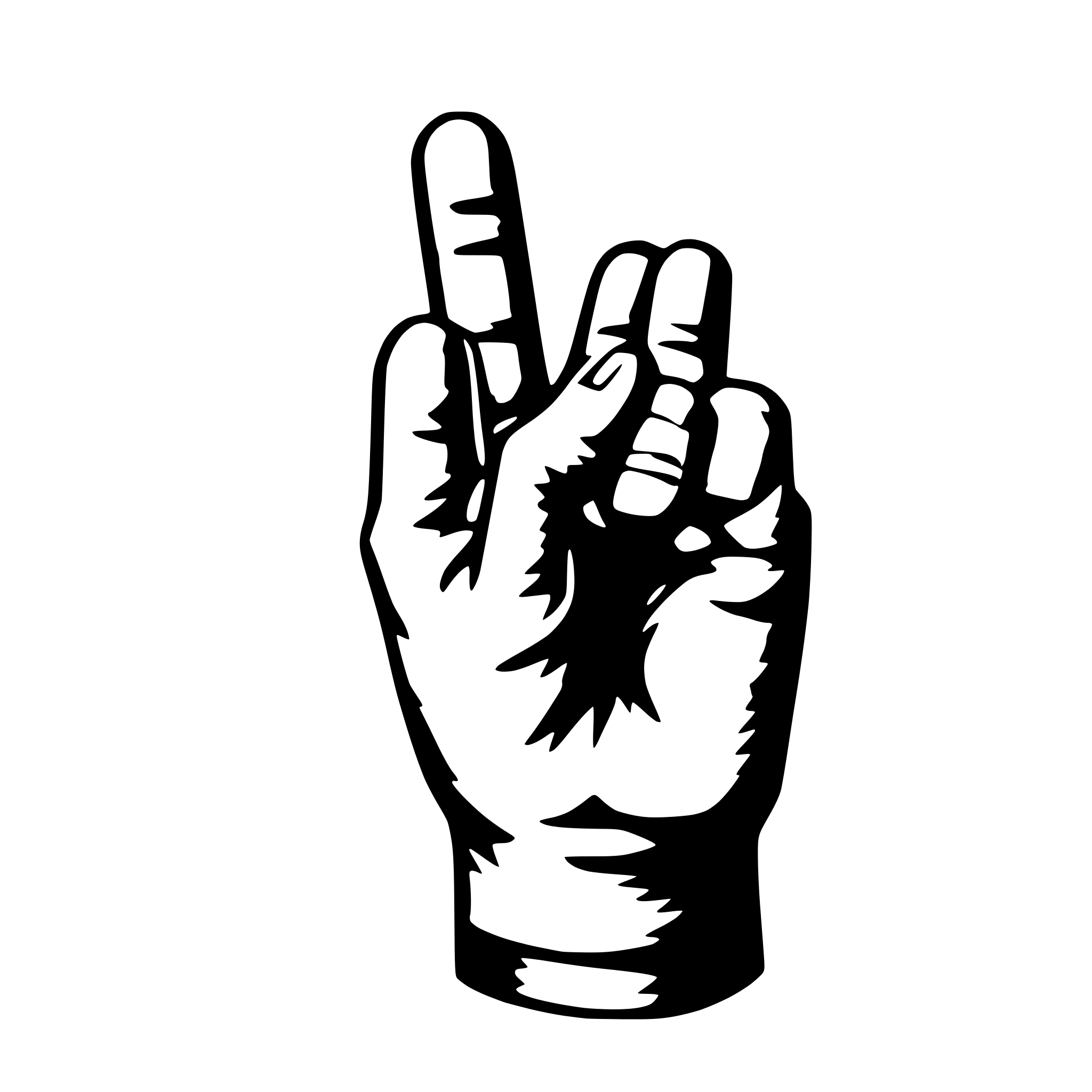 AI-generated SVG of a hand like thumb