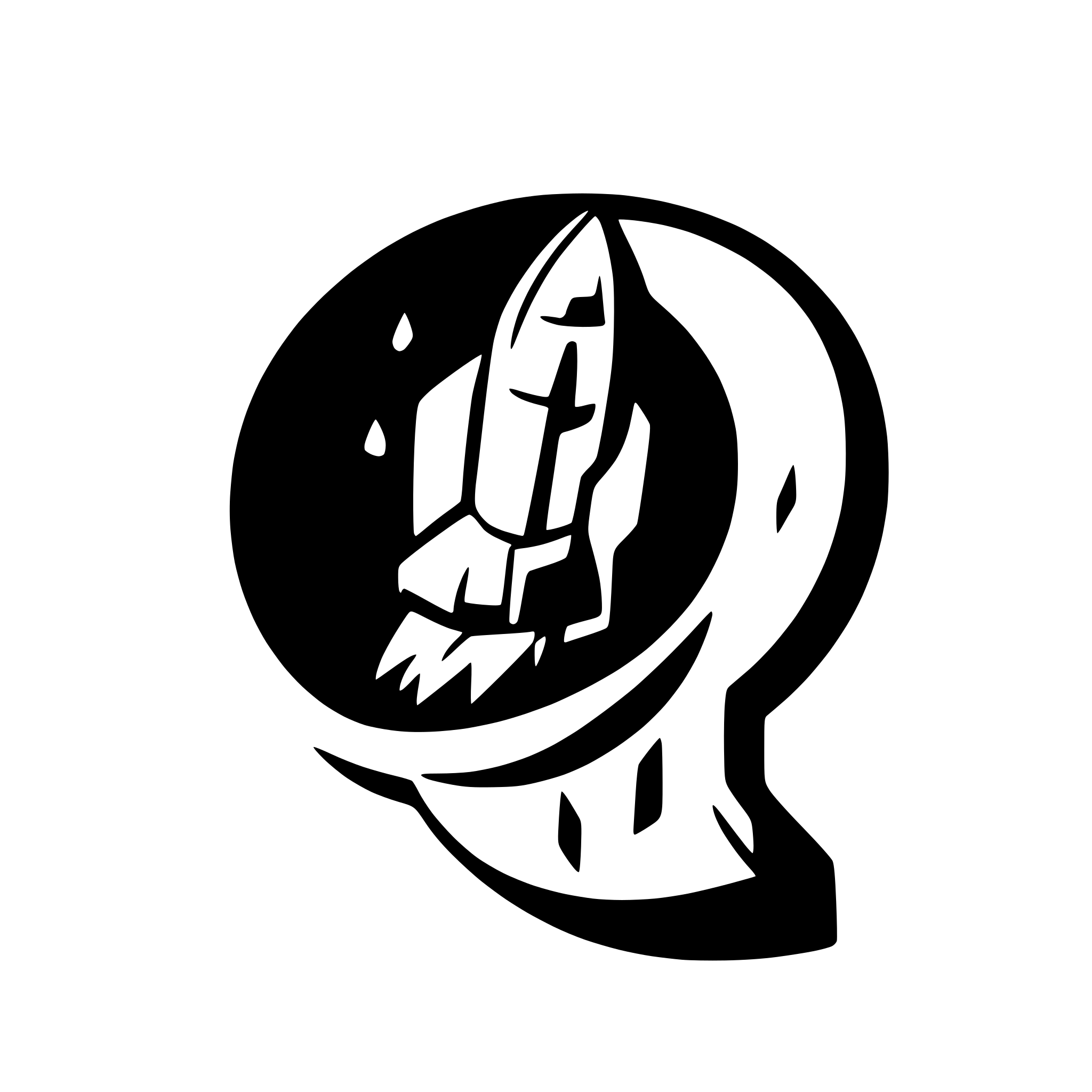 AI-generated SVG of a rocket in s letter