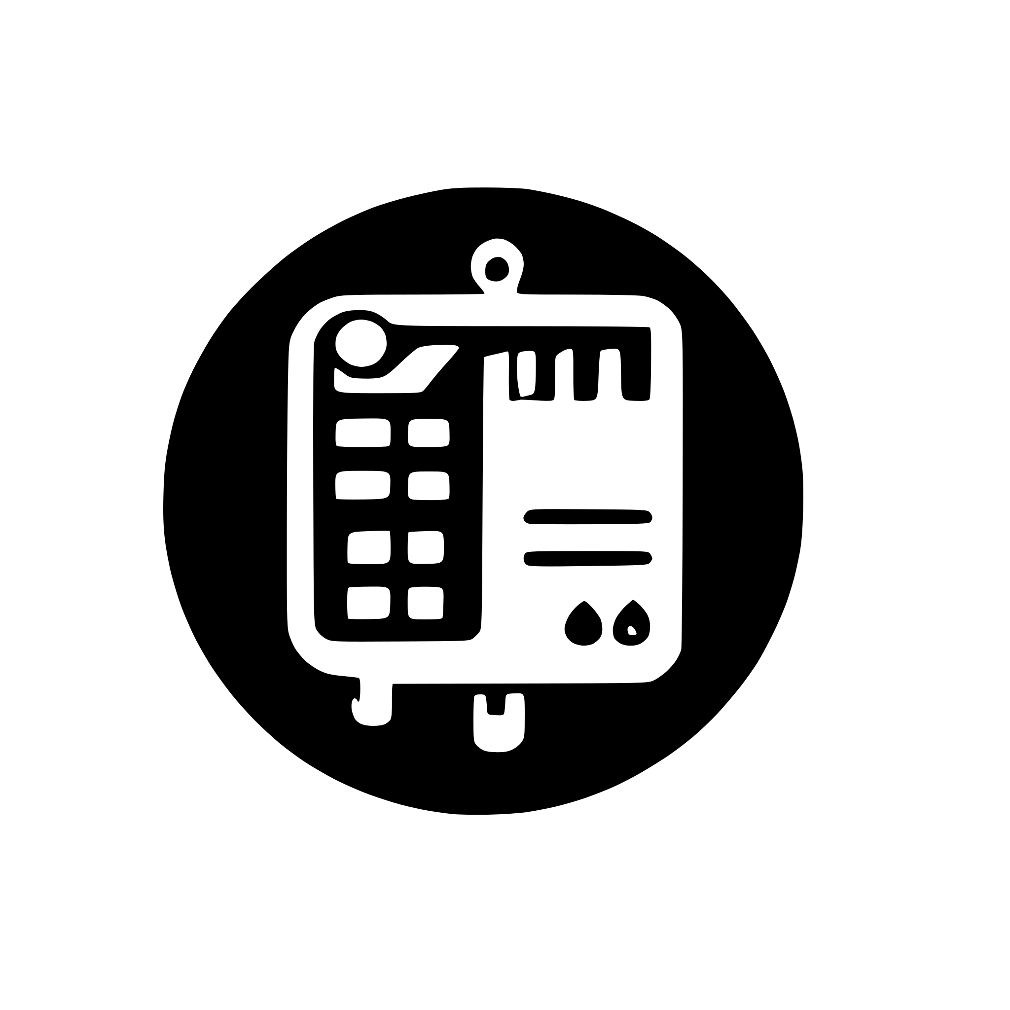 AI-generated SVG of a generate svg for a chap app icon