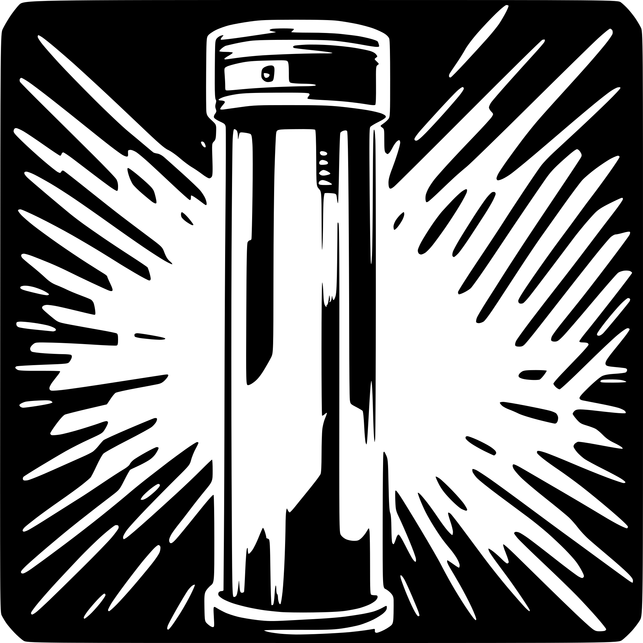 AI-generated SVG of 'A biological fluorescent sample excited by a light beam that emit light in return'
