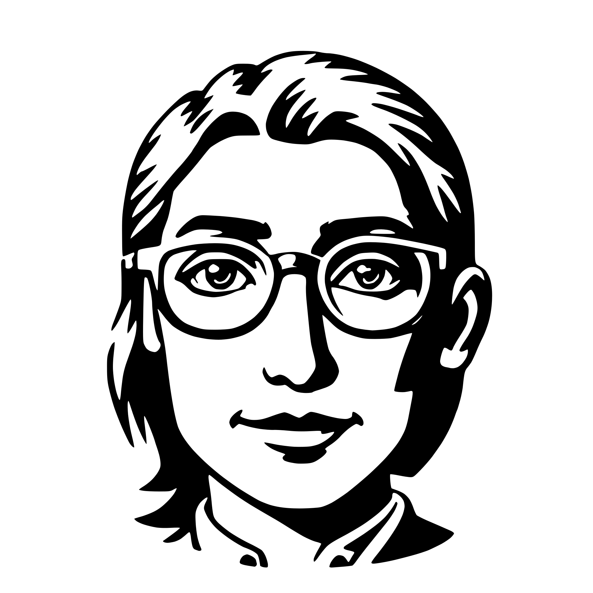 AI-generated SVG of a optician