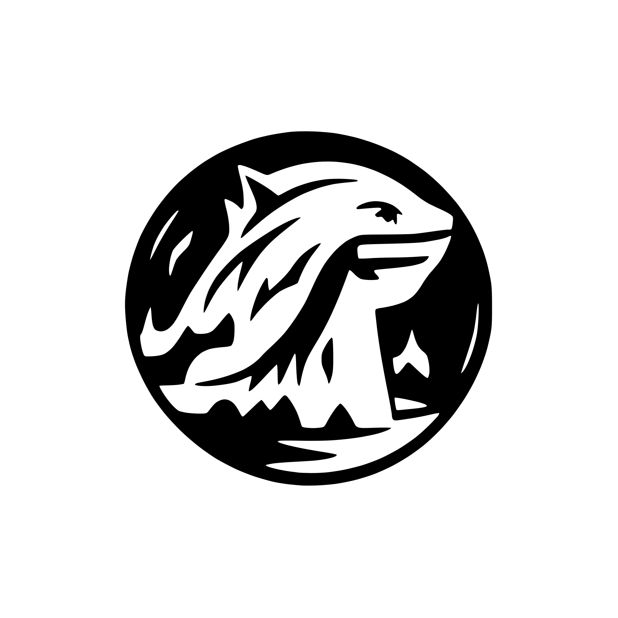 AI-generated SVG of a sea wolf