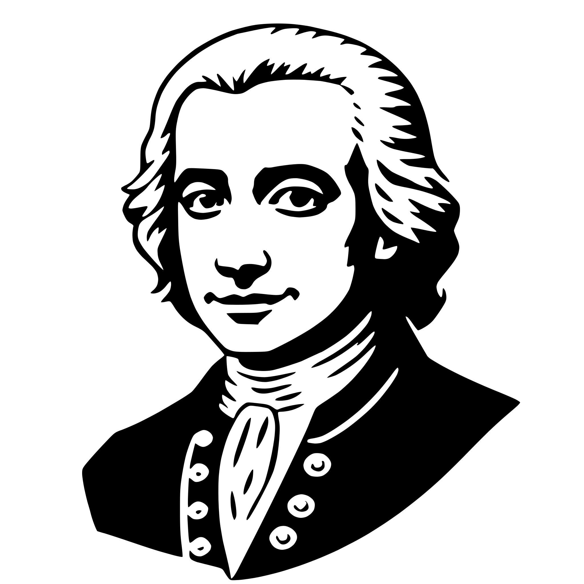 AI-generated SVG of 'wolfgang amadeus mozart'