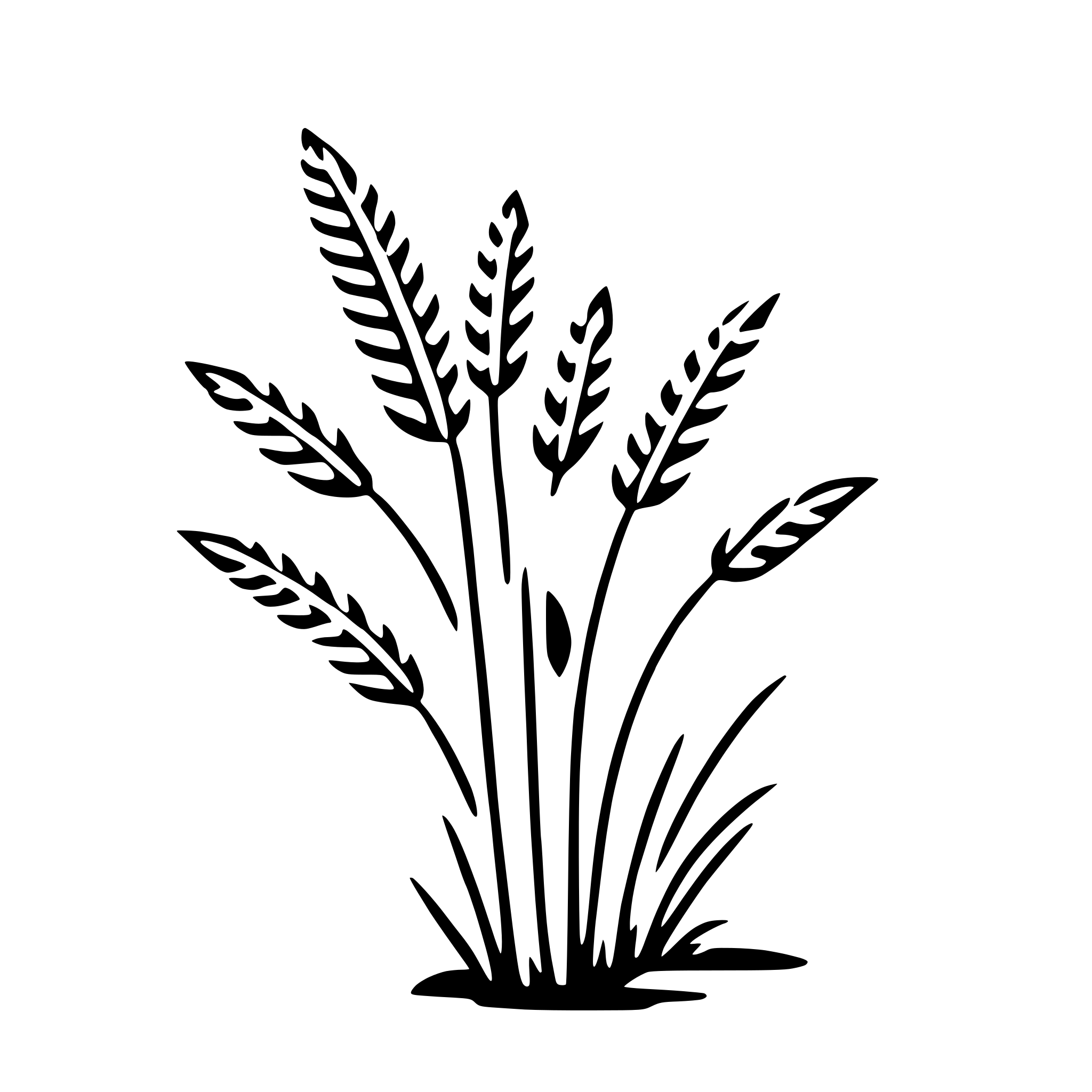 AI-generated SVG of a barley