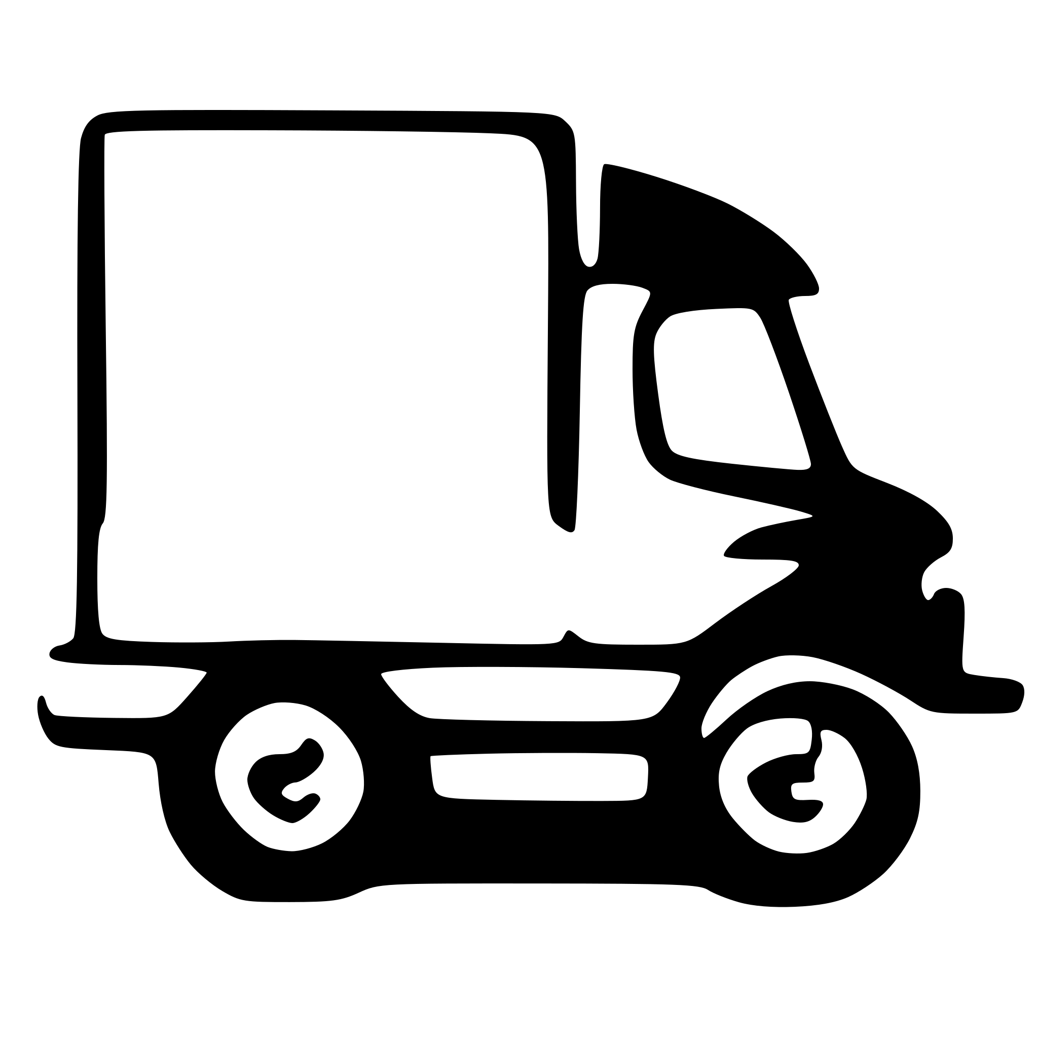 AI-generated SVG of a box truck