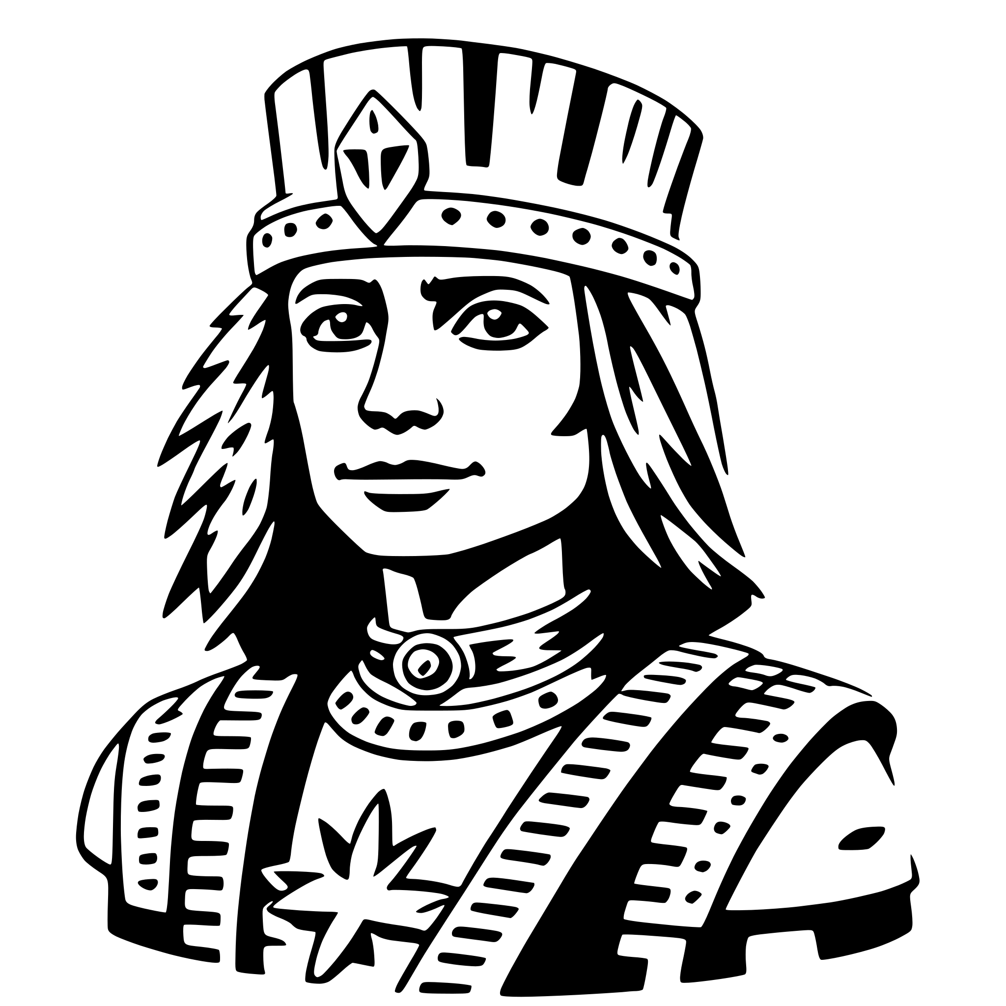 AI-generated SVG of 'huitzilopochtli'