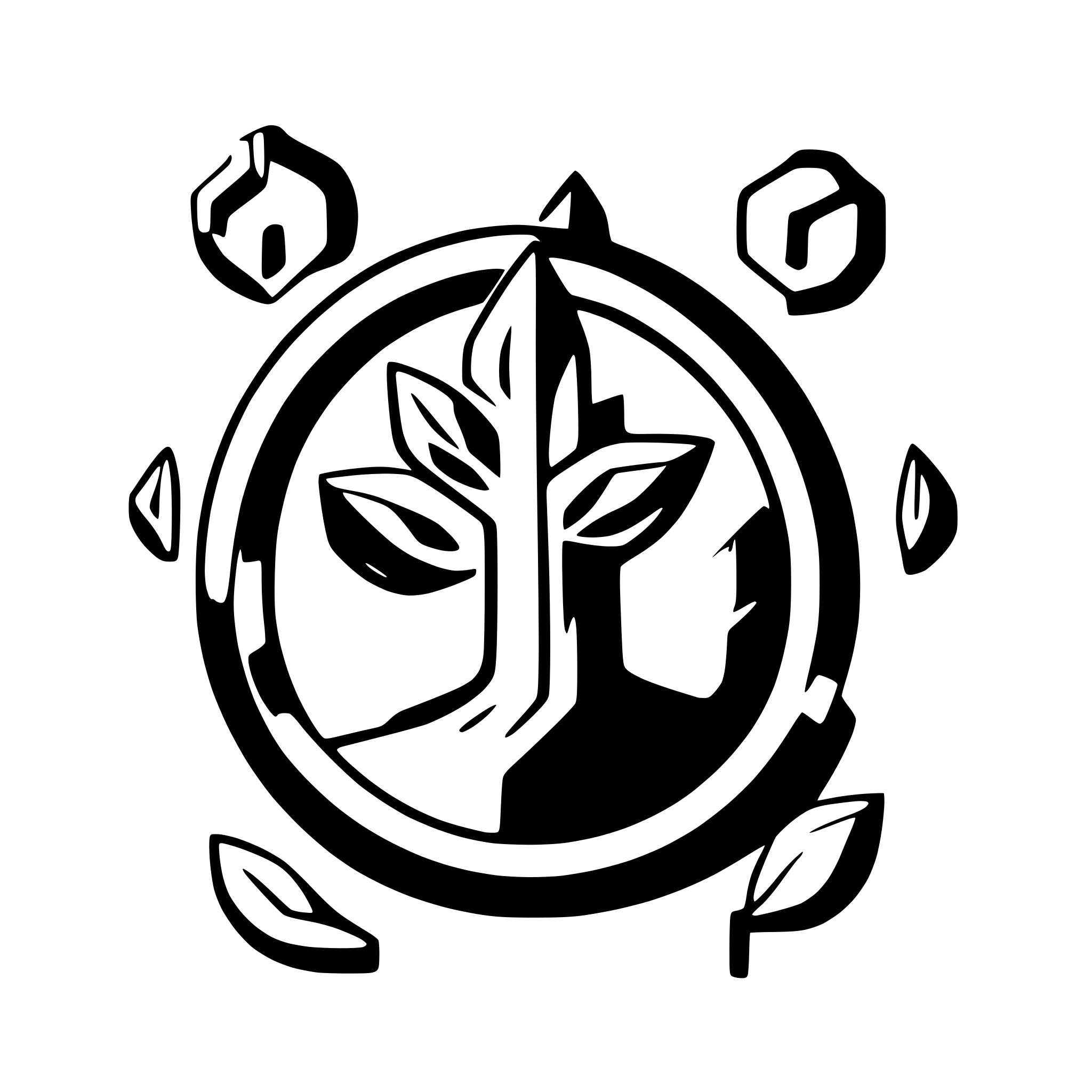 AI-generated SVG of 'connected community graph with heroes'