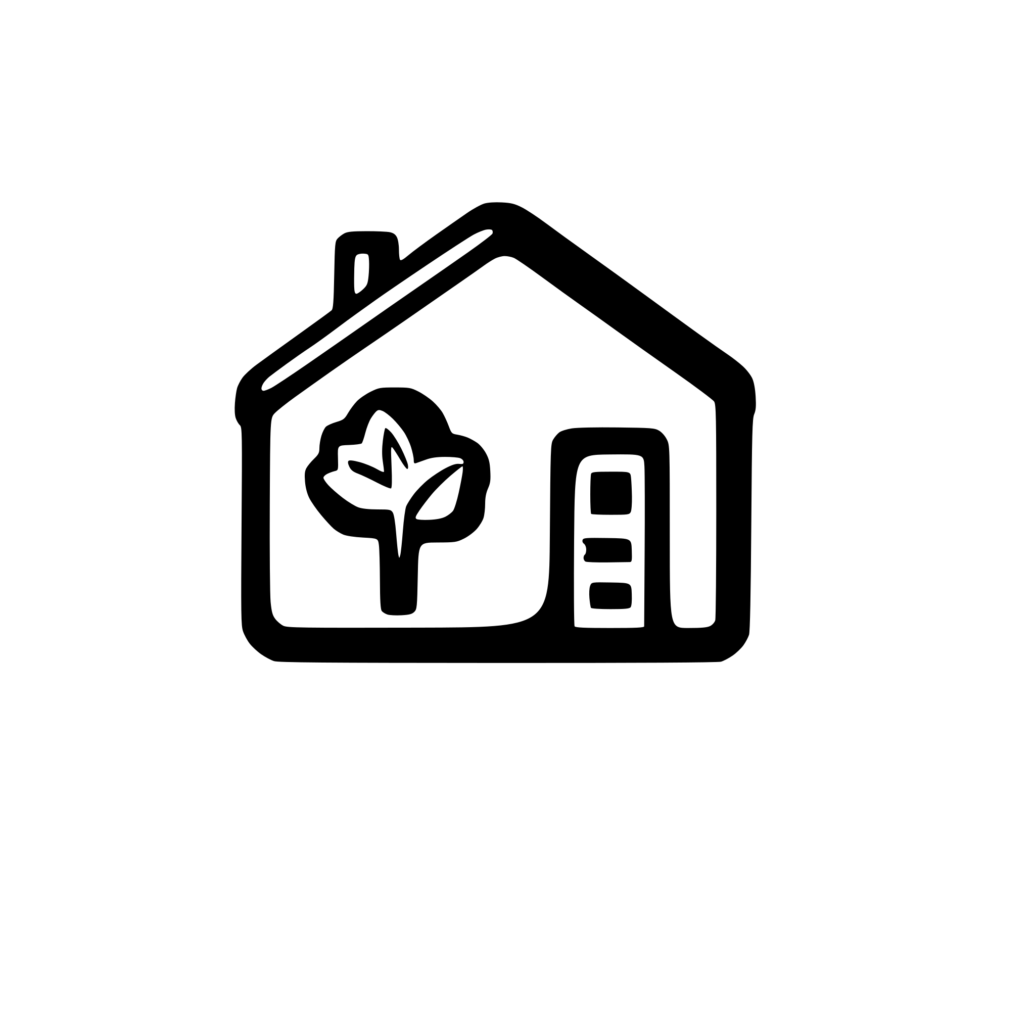 AI-generated SVG of 'Home 2d icon modern'