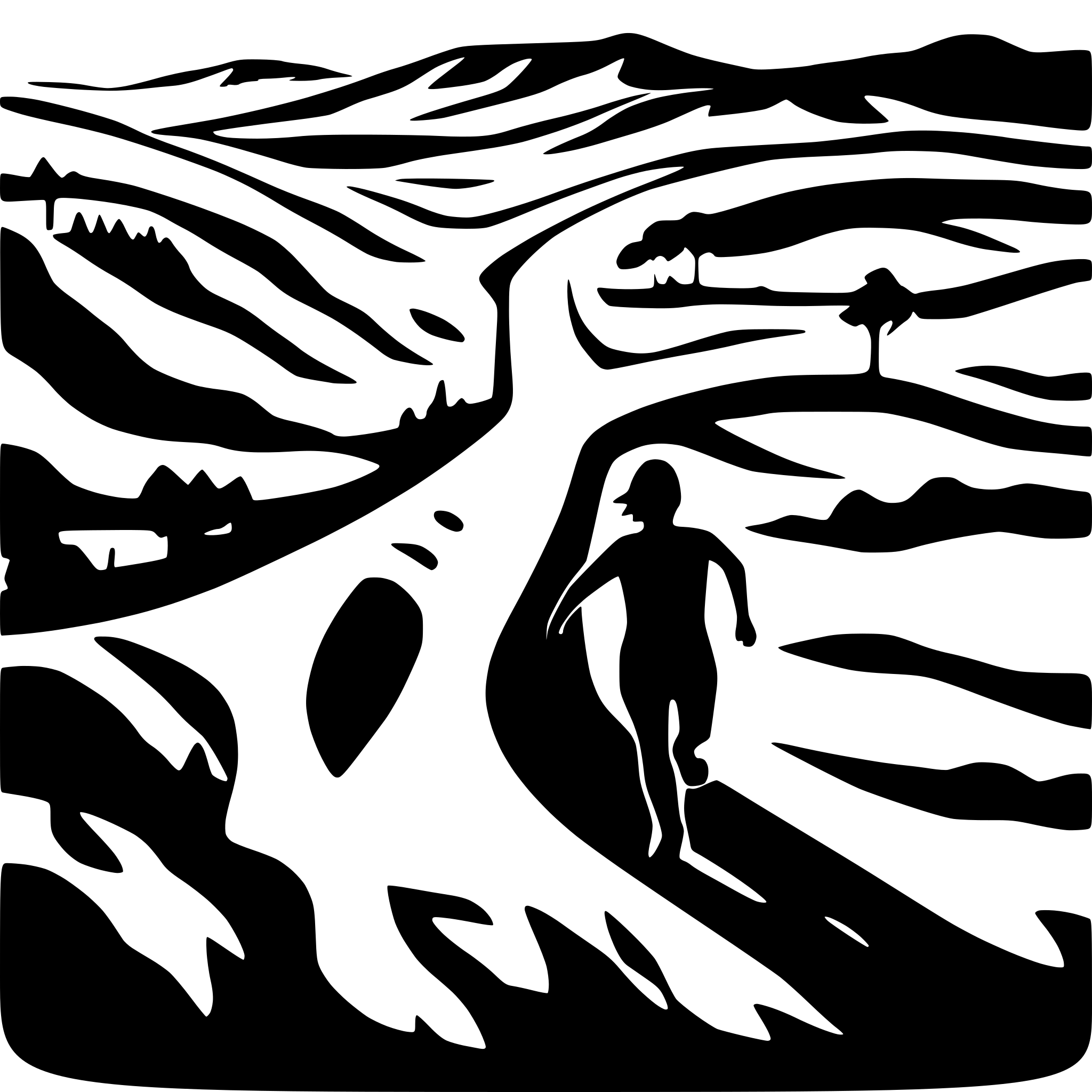 AI-generated SVG of a Landscape running hills noon distant aerial perspective