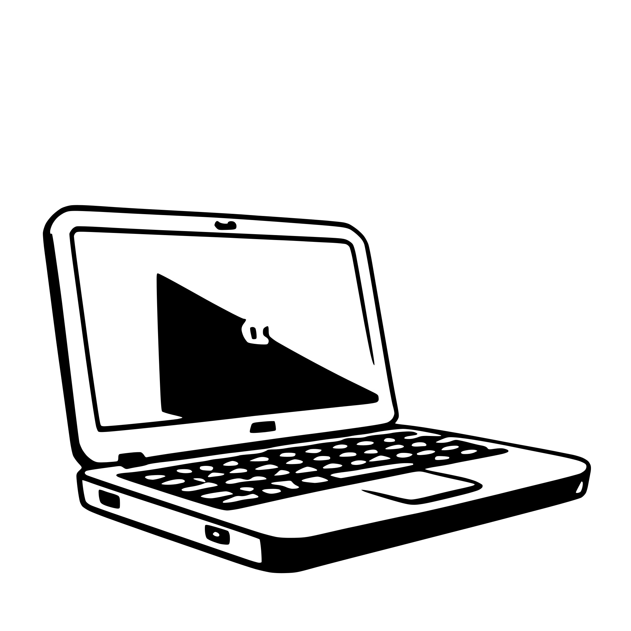 AI-generated SVG of a laptop